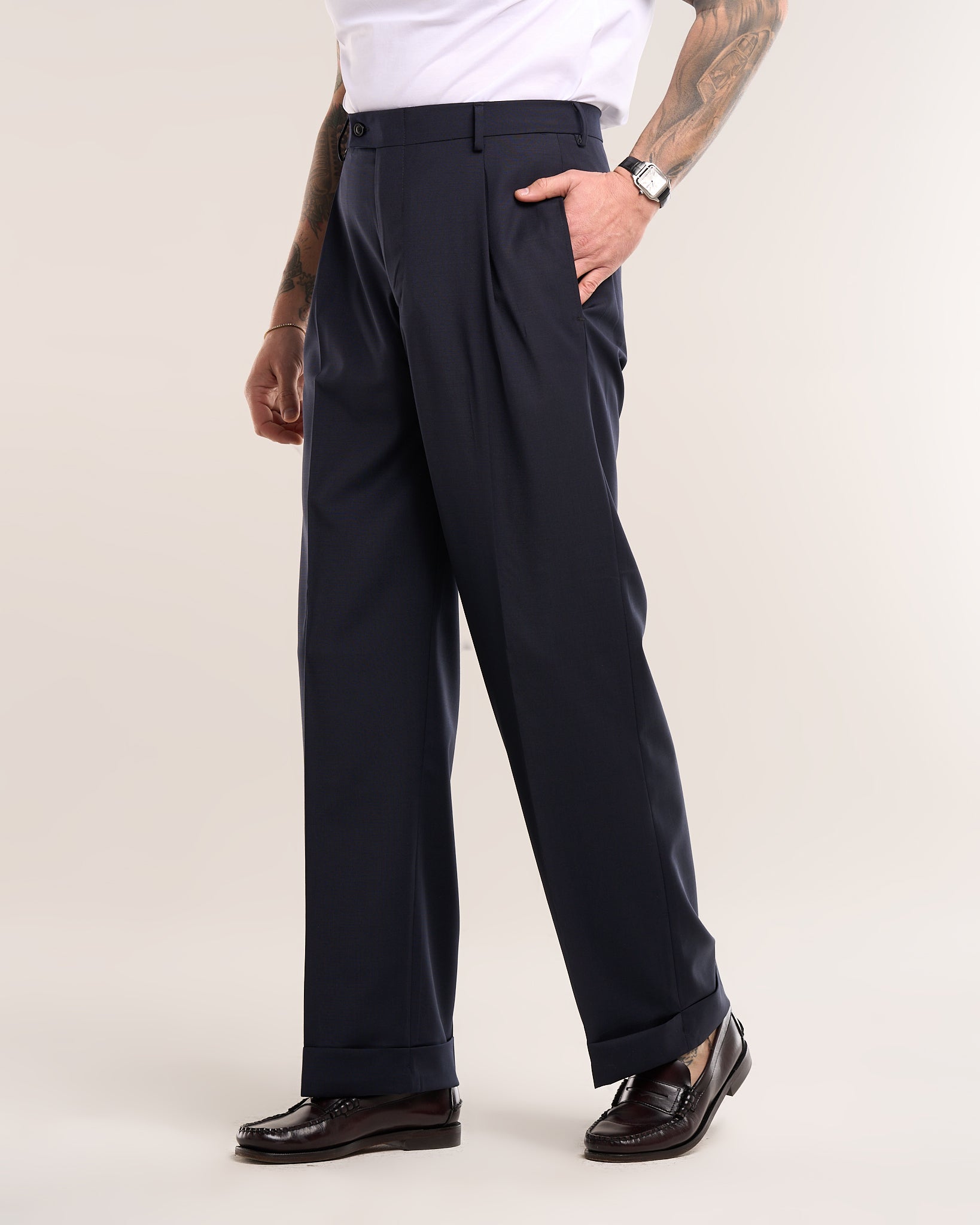 Pantalone Fondo 26cm Blu Napoli