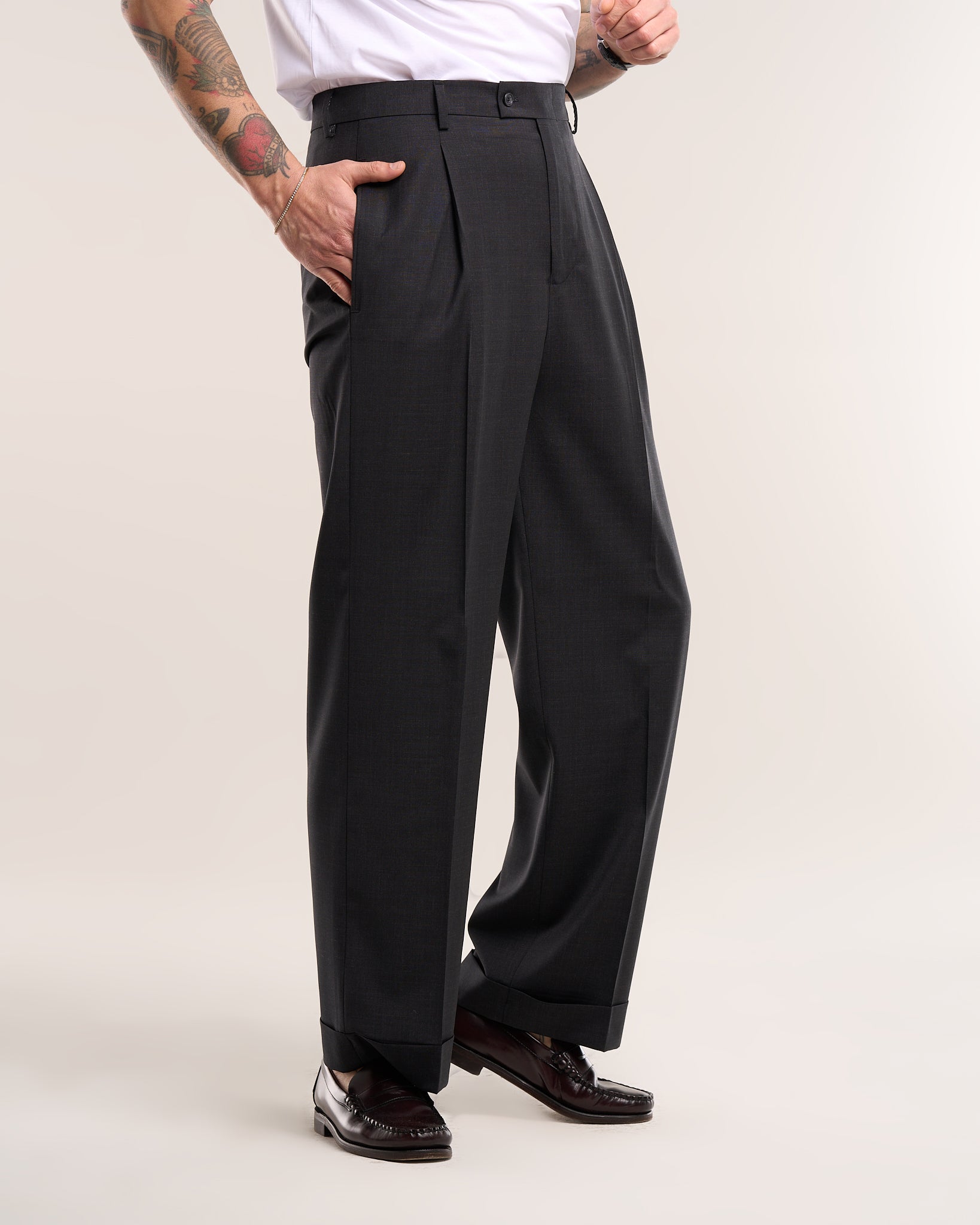 Pantalone Fondo 26cm Fumo Tokyo