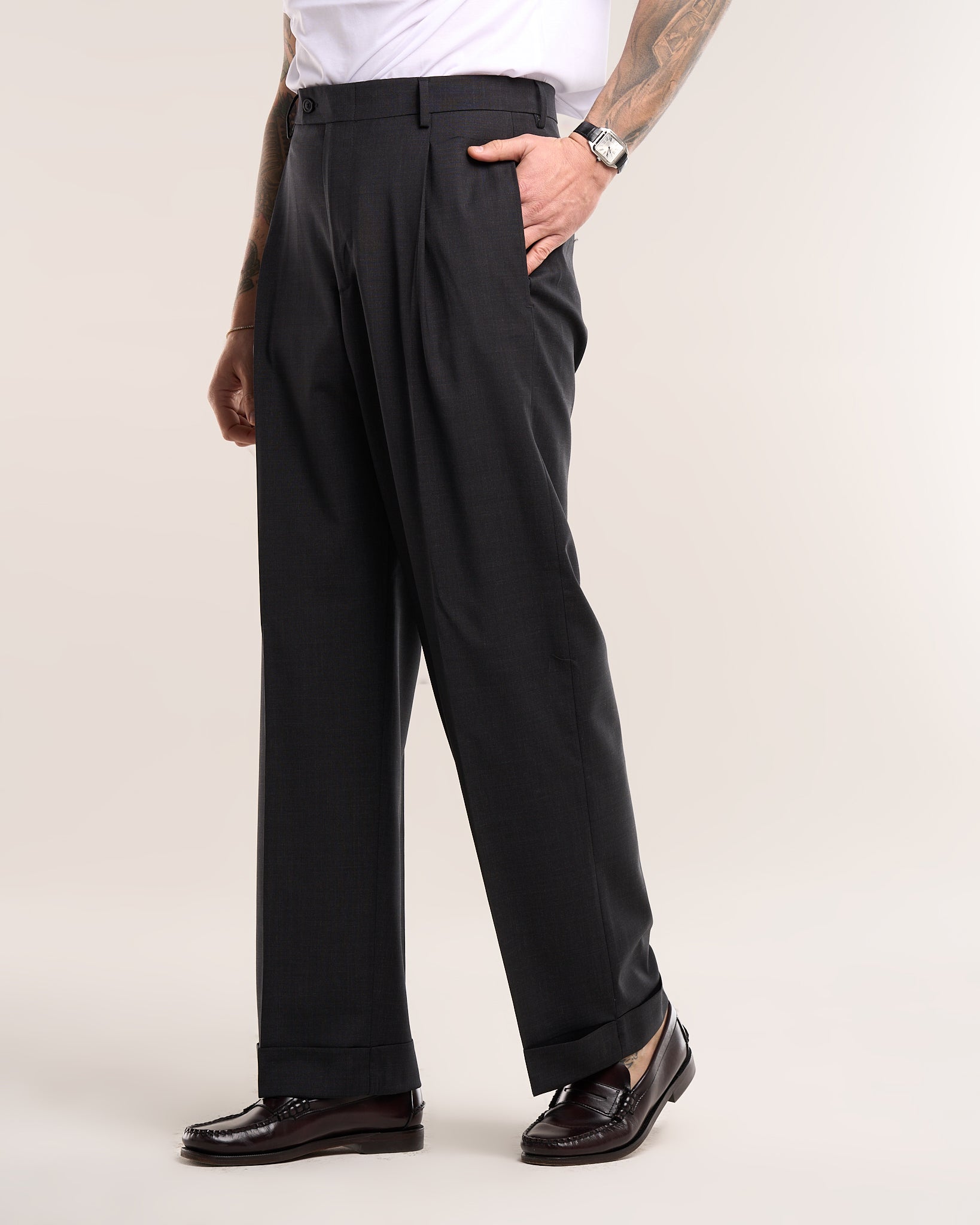 Pantalone Fondo 26cm Fumo Tokyo