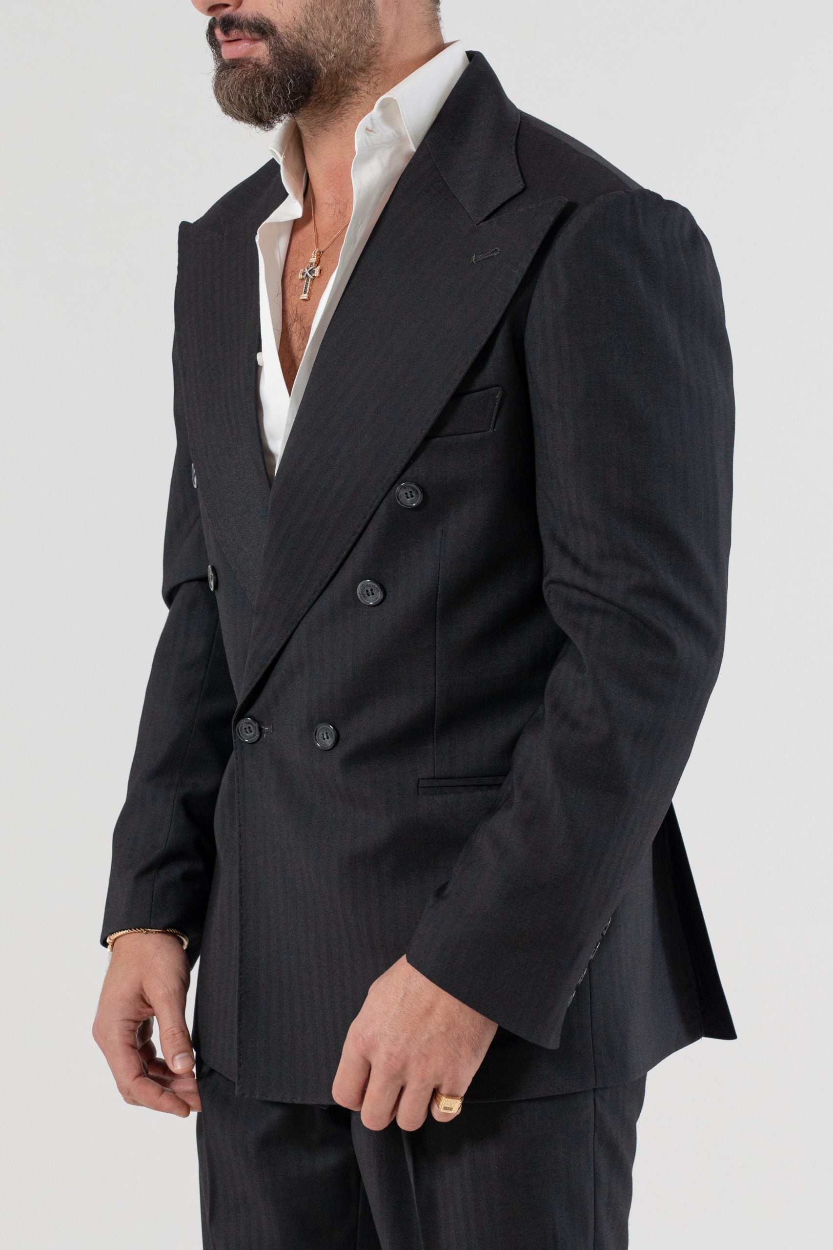 Giacca Jocket Nero Solaro Las Vegas