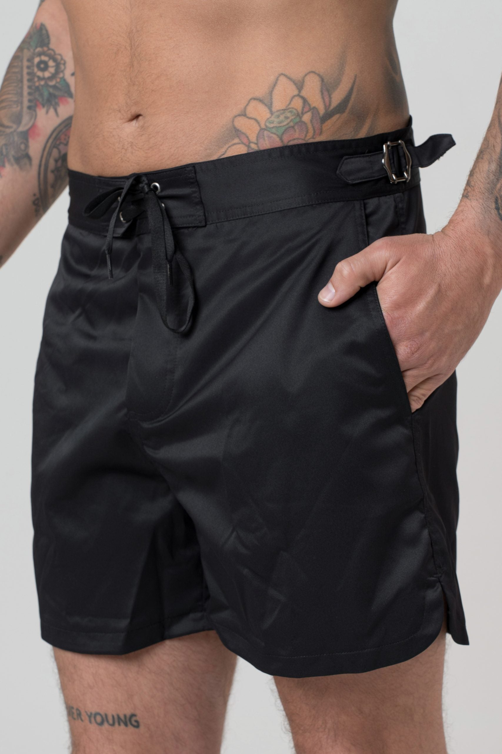 Black Side Buckle Costume
