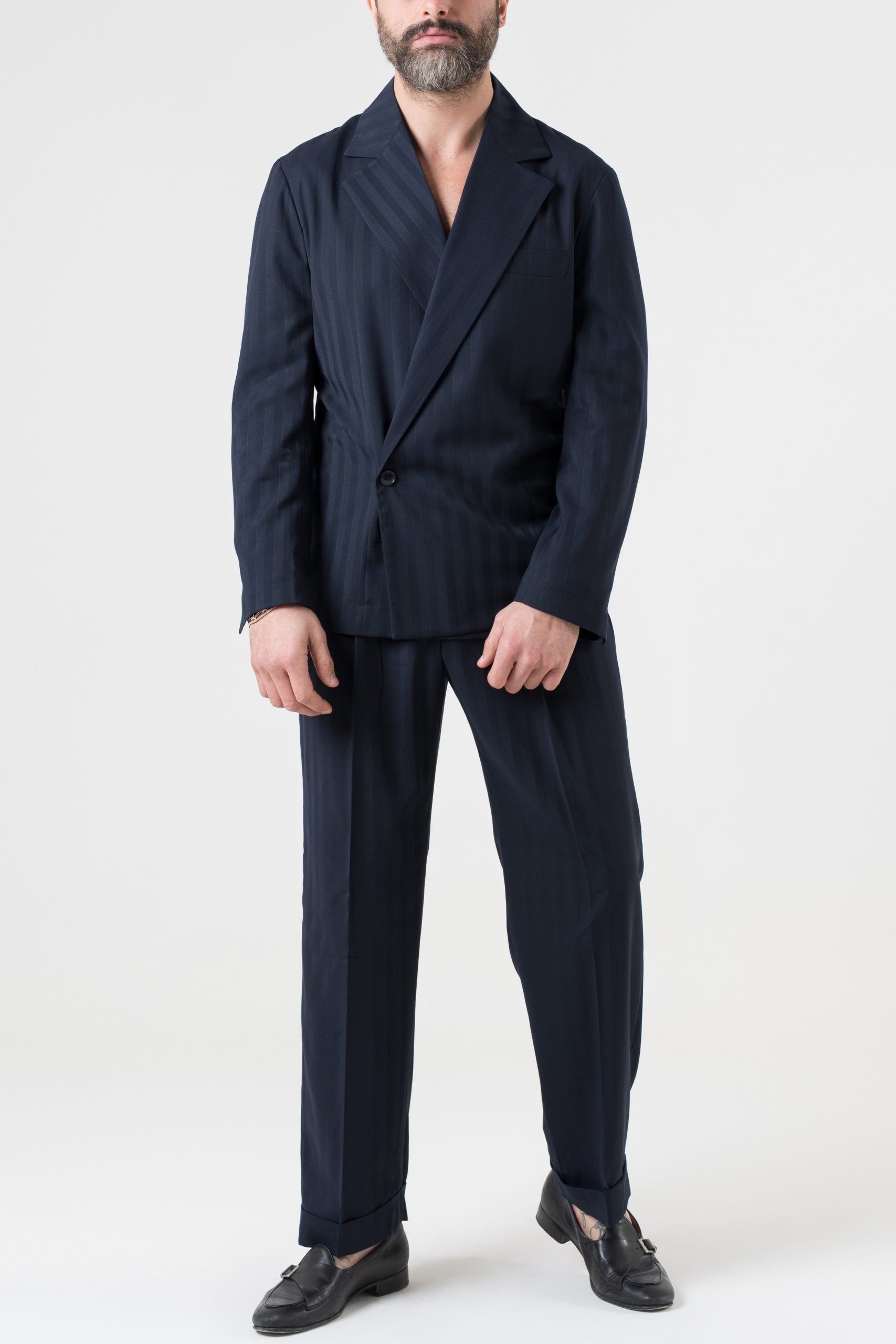 Abito Camicia Solaro Riga Larga Blu Kyoto