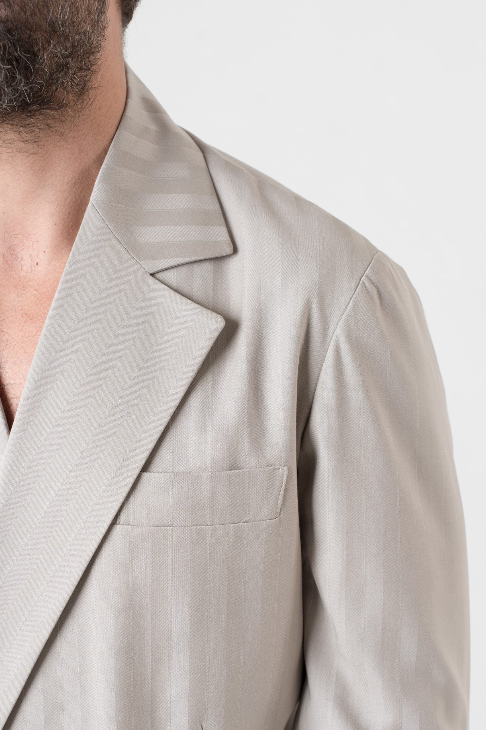 Abito Camicia Solaro Riga Larga Beige Bangkok