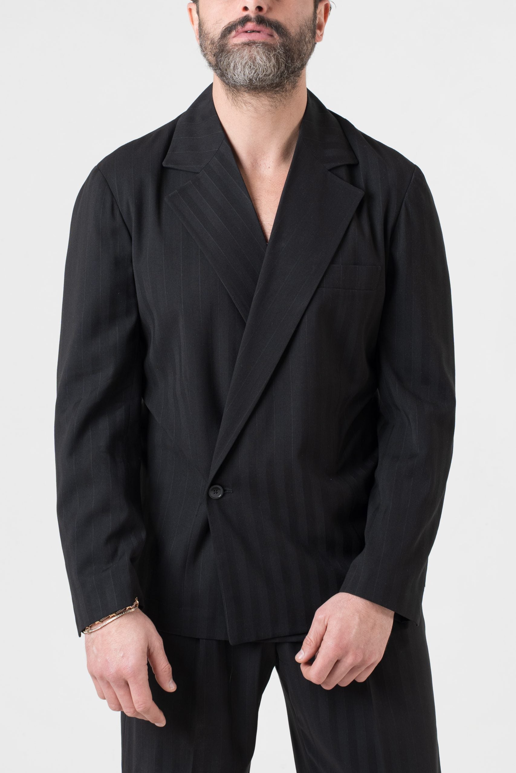 Abito Camicia Solaro Riga Larga Nero Osaka