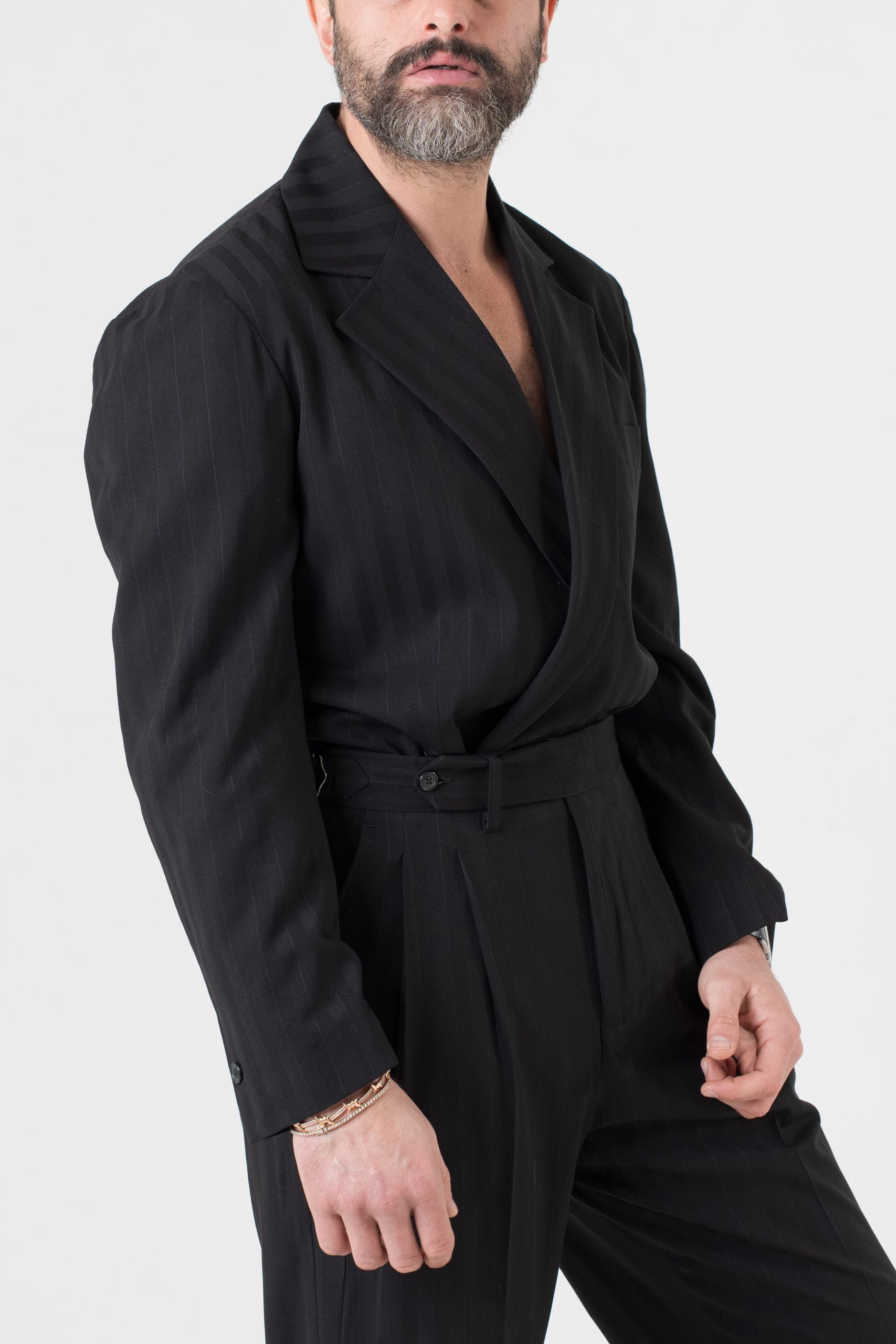 Abito Camicia Solaro Riga Larga Nero Osaka