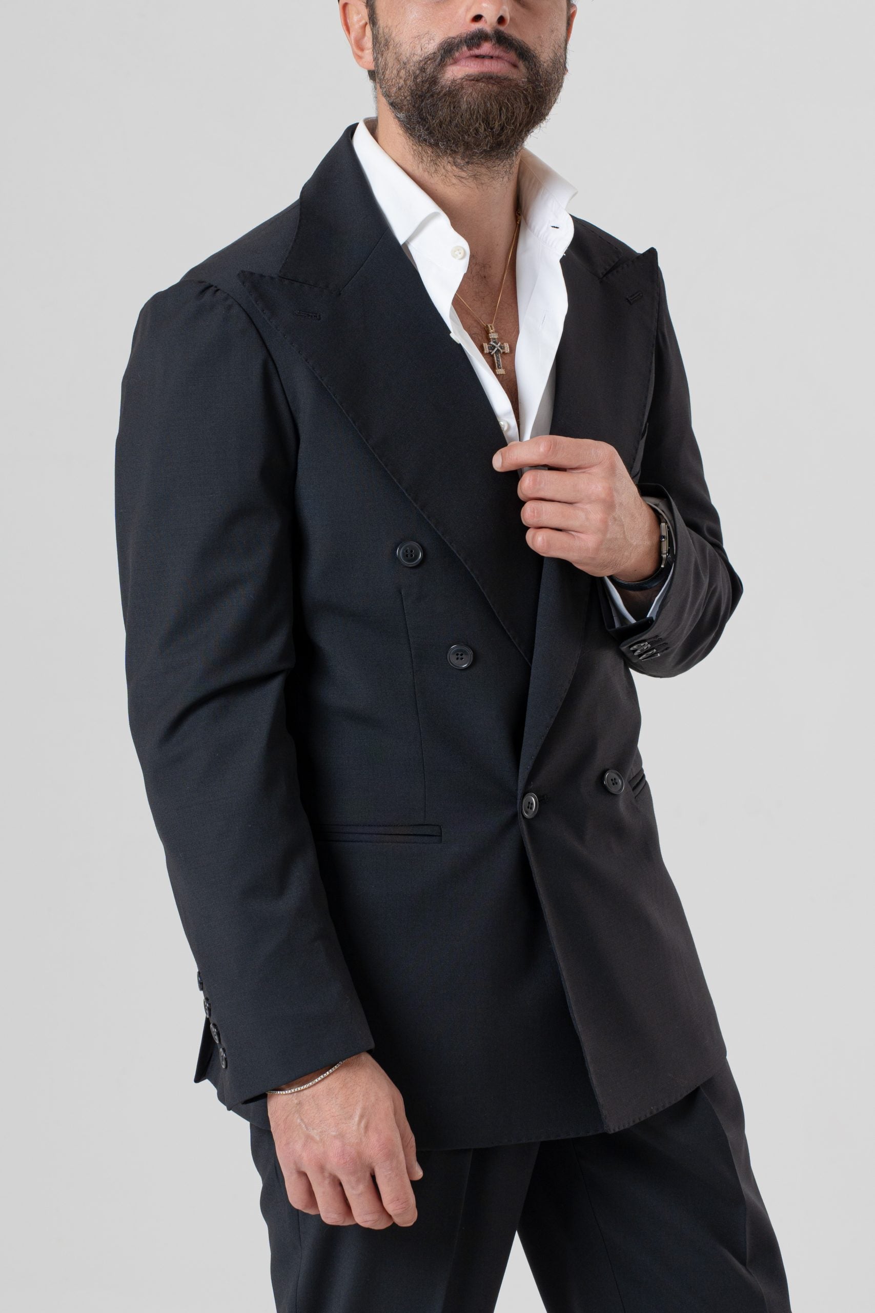 Chaqueta deportiva negra Milán