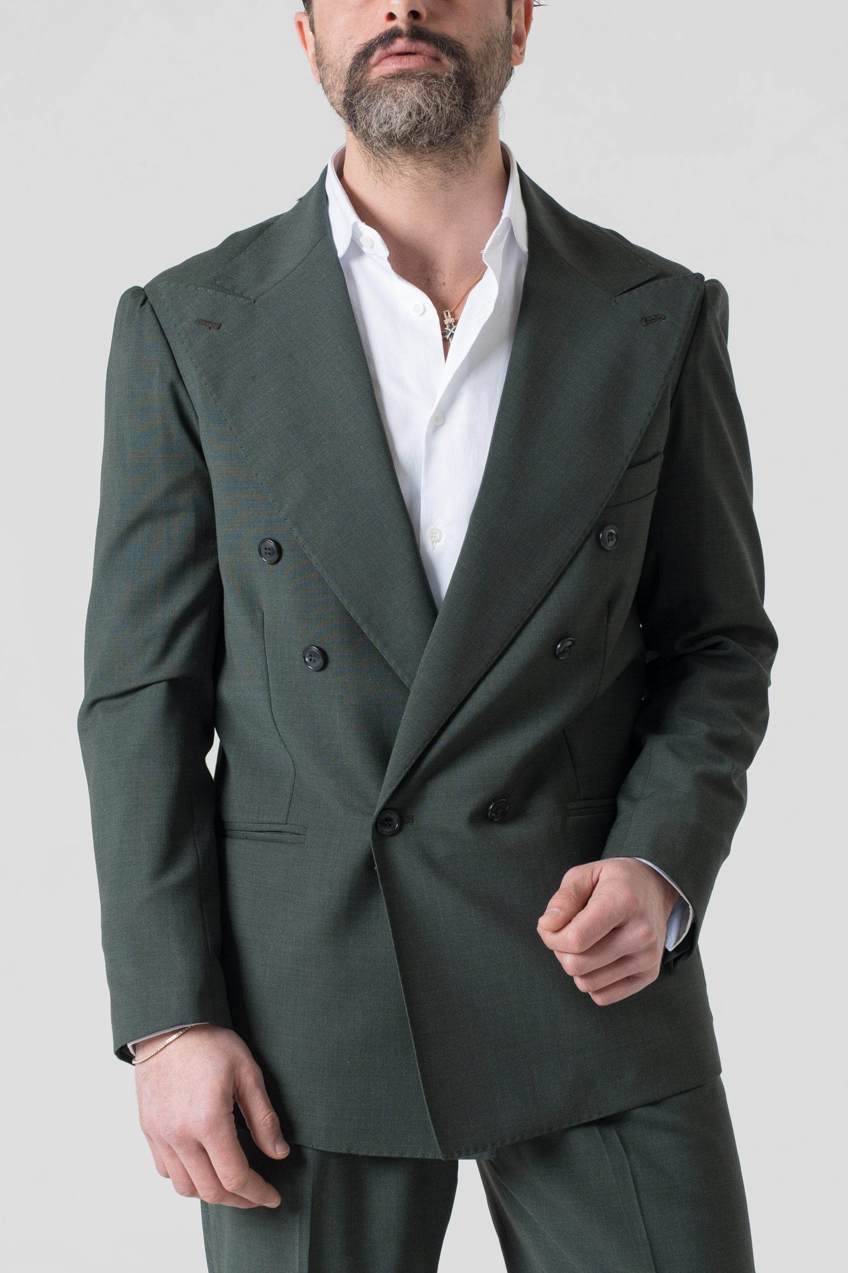 Abito Verde Bosco Cannes