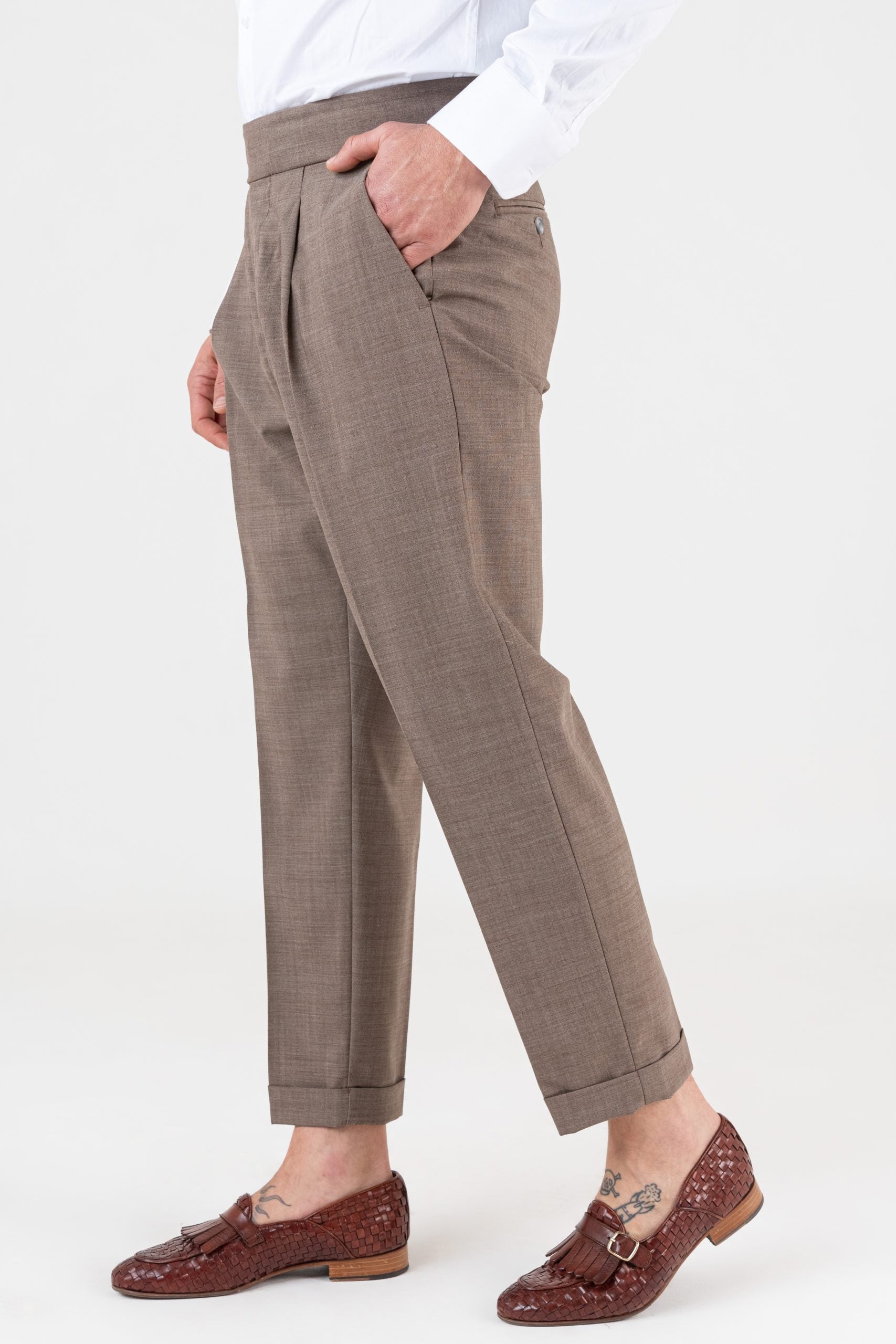 Vestido gris paloma Taormina