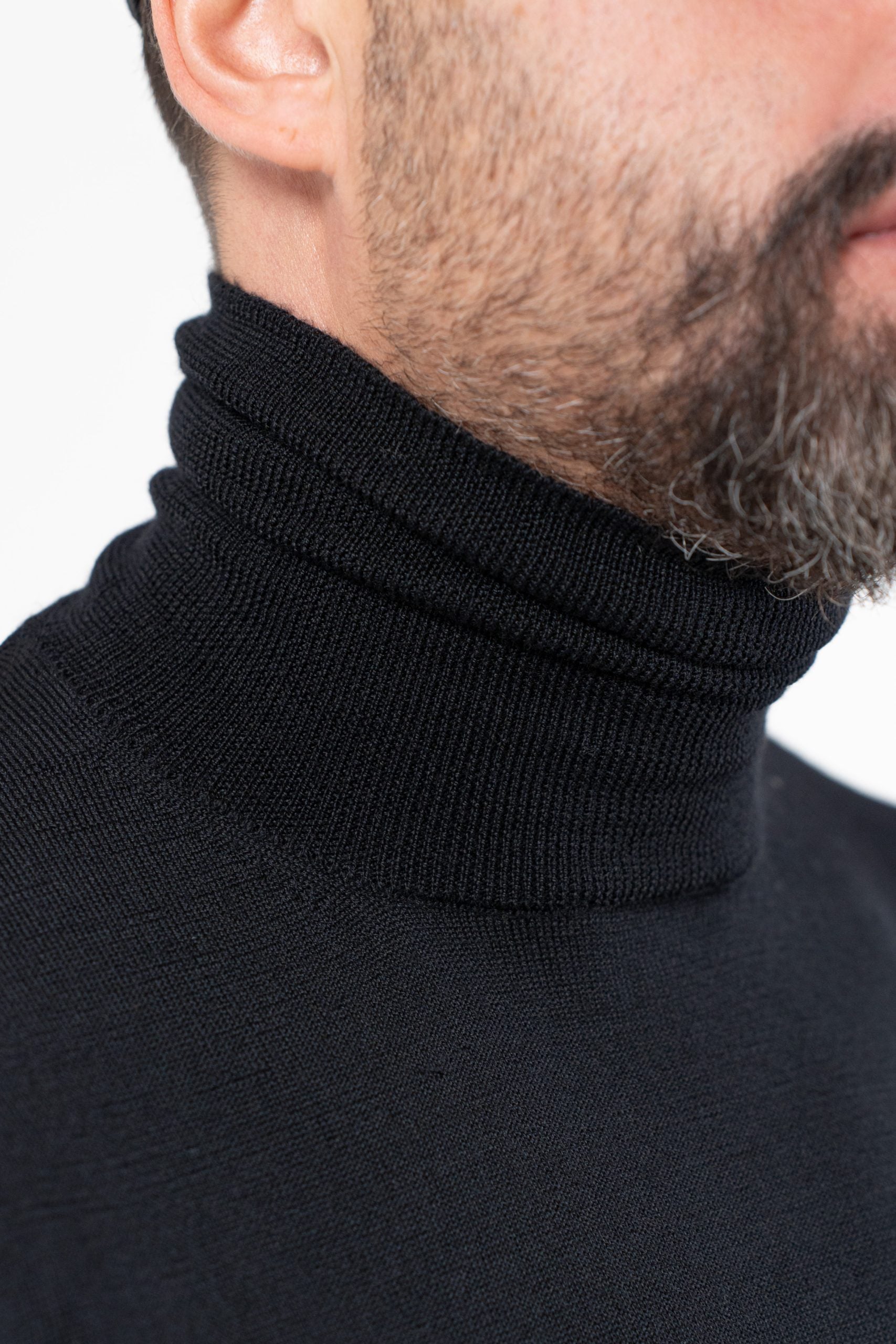 Dolcevita 100% Lana Merinos Nero