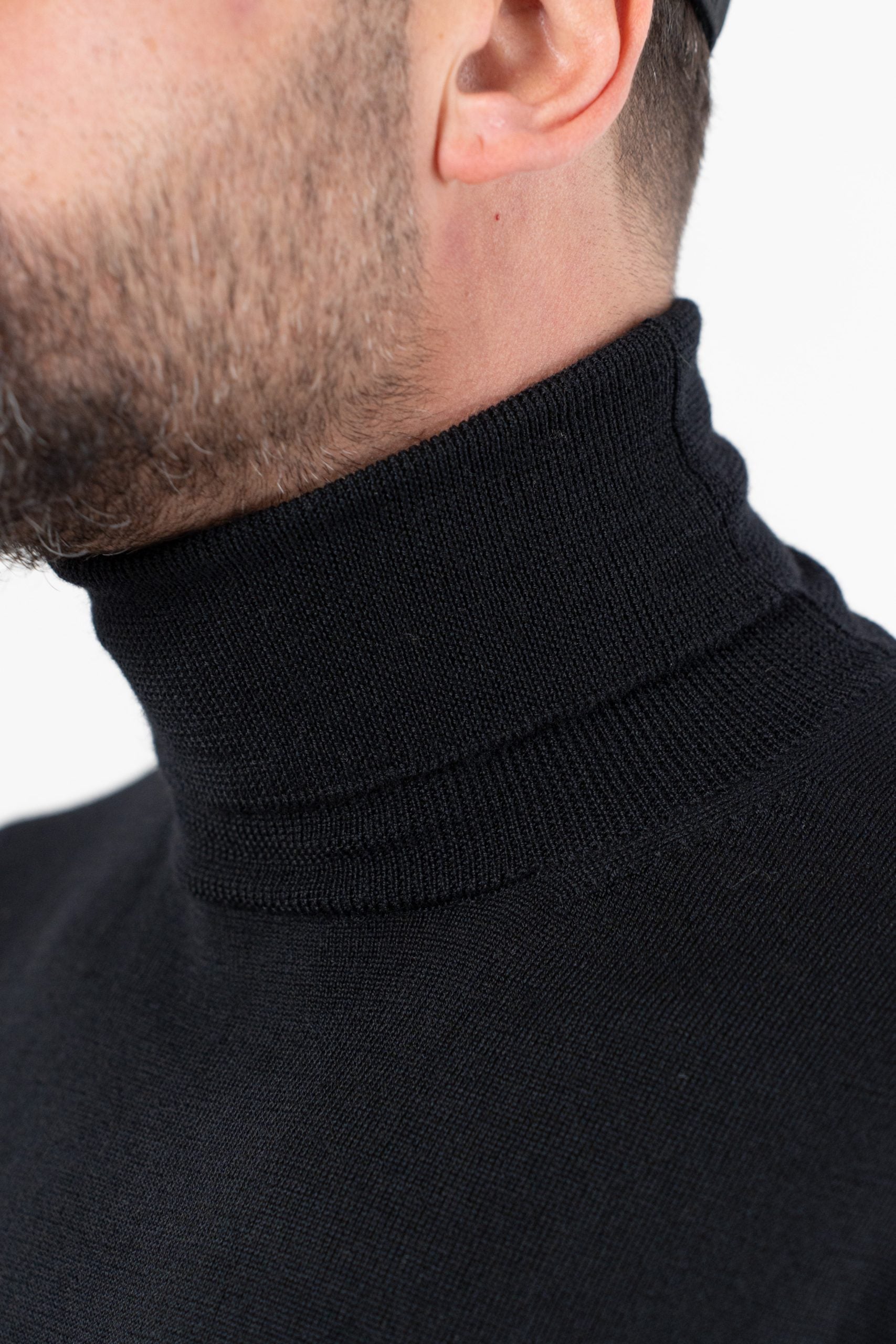 Dolcevita 100% Lana Merinos Nero