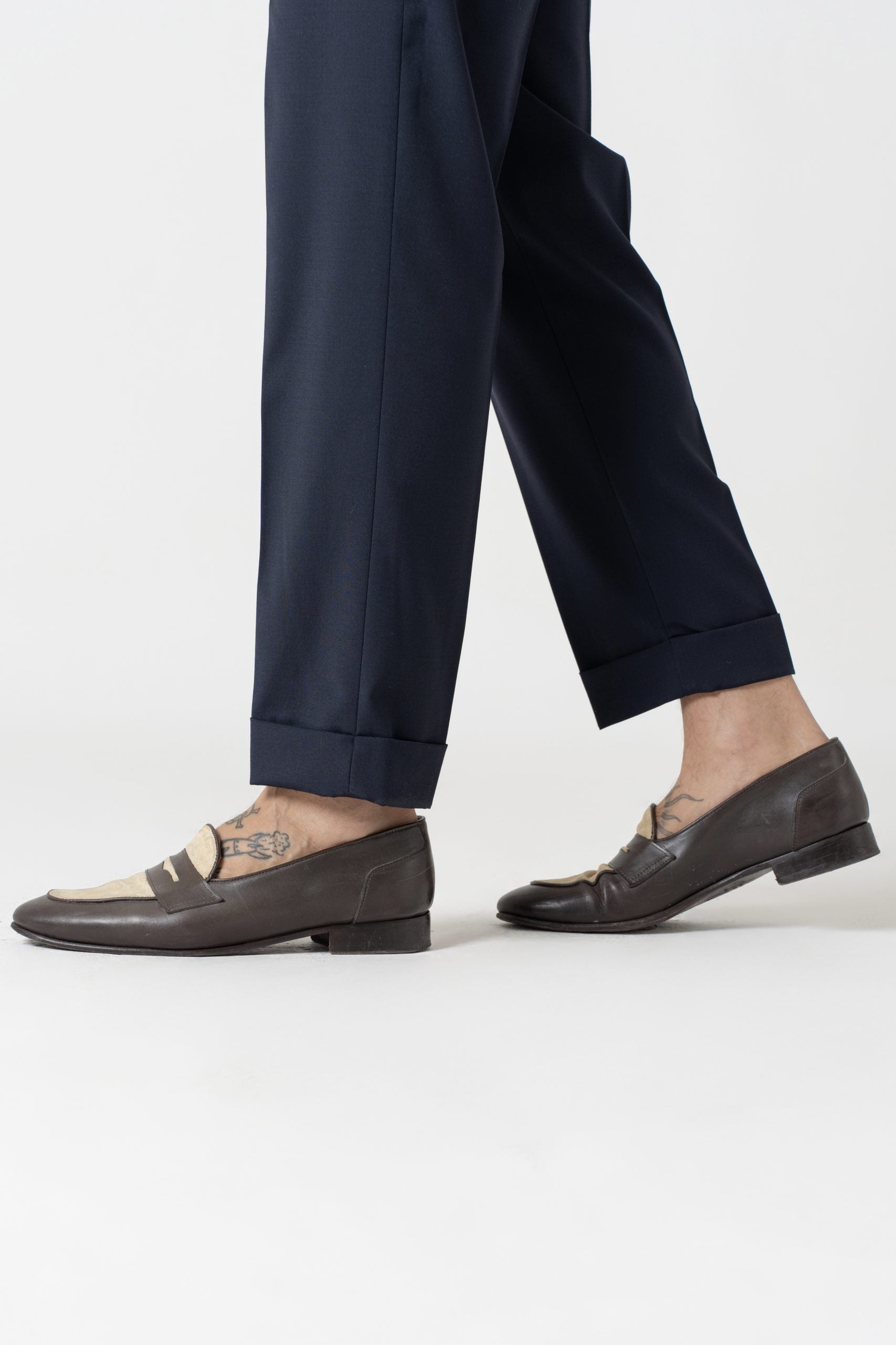 Naples Blue Round Bustier Trousers