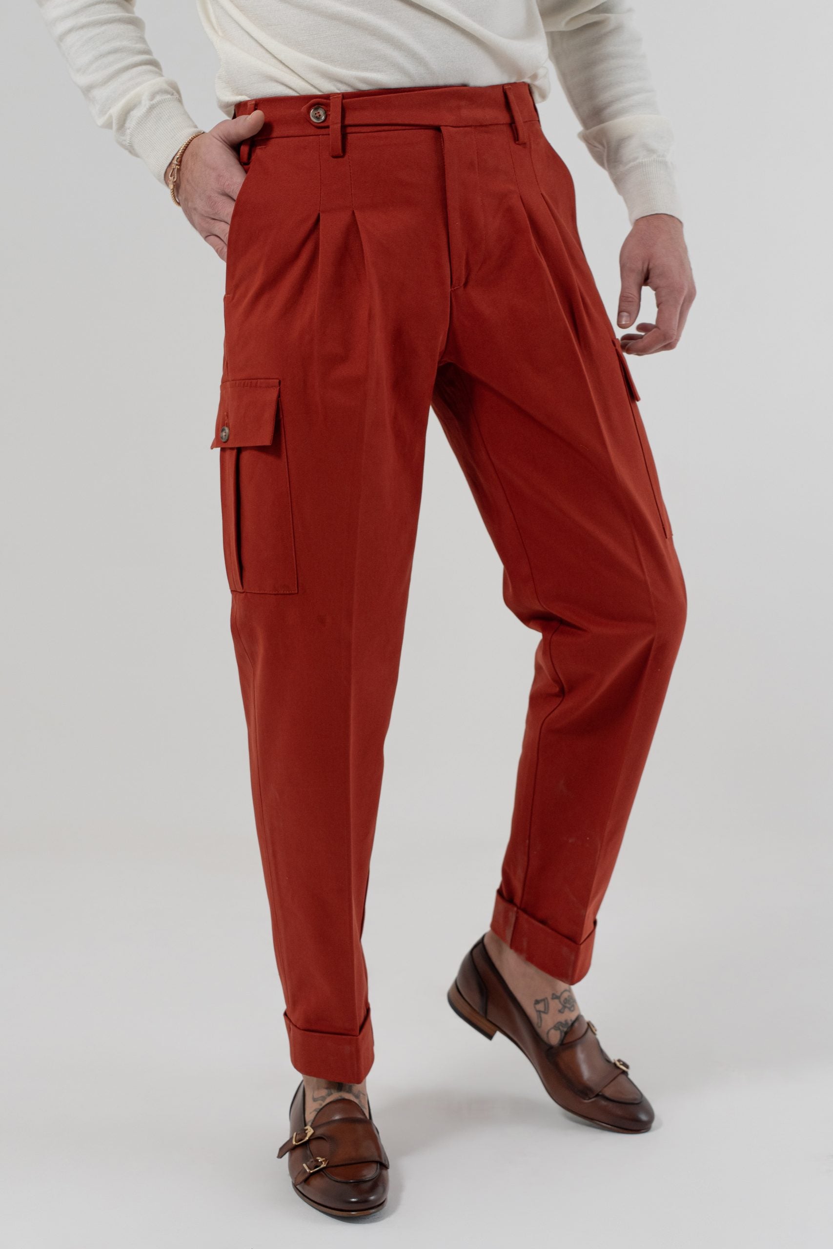Pantalone Cargo Coccio
