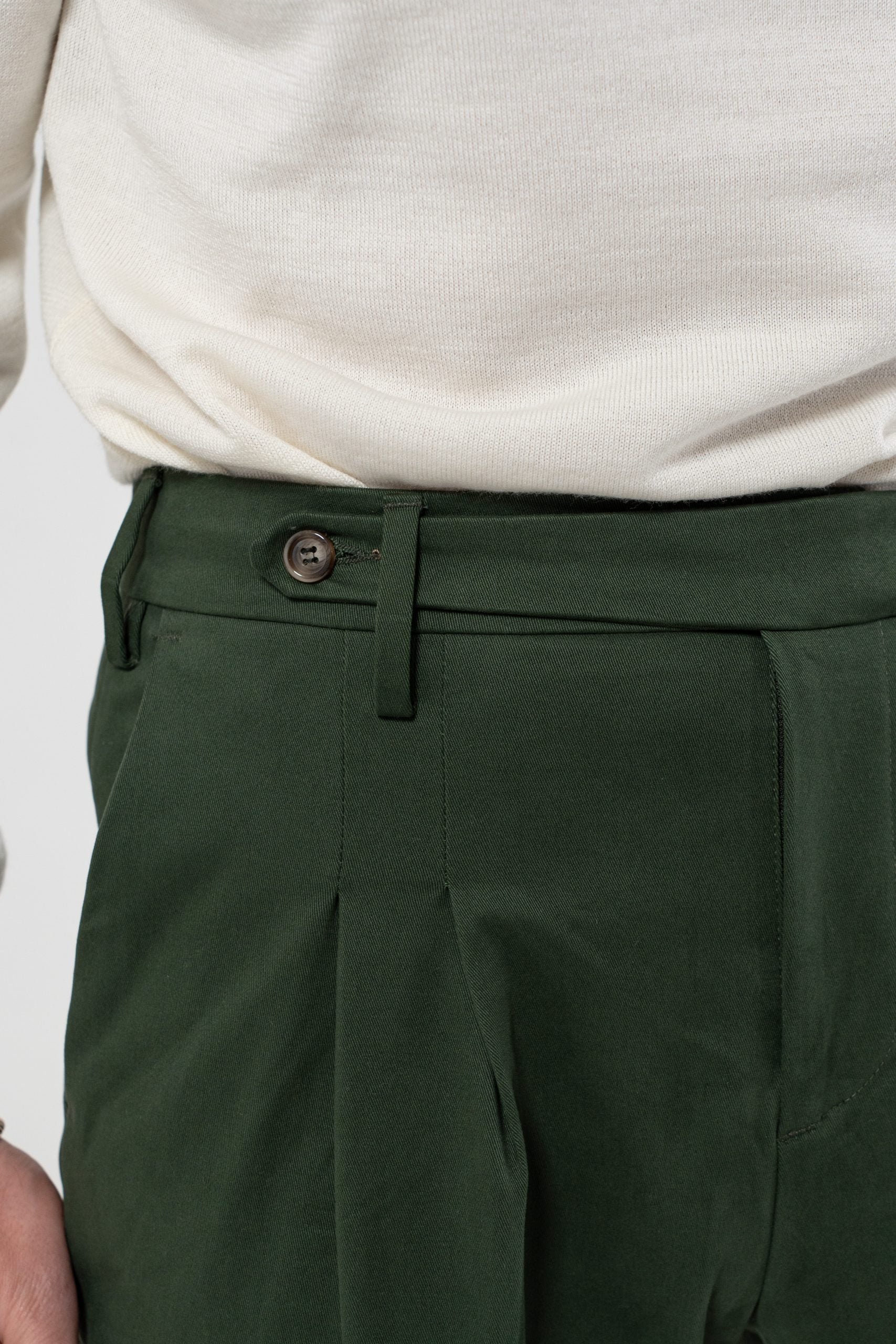 Pantalones cargo verdes
