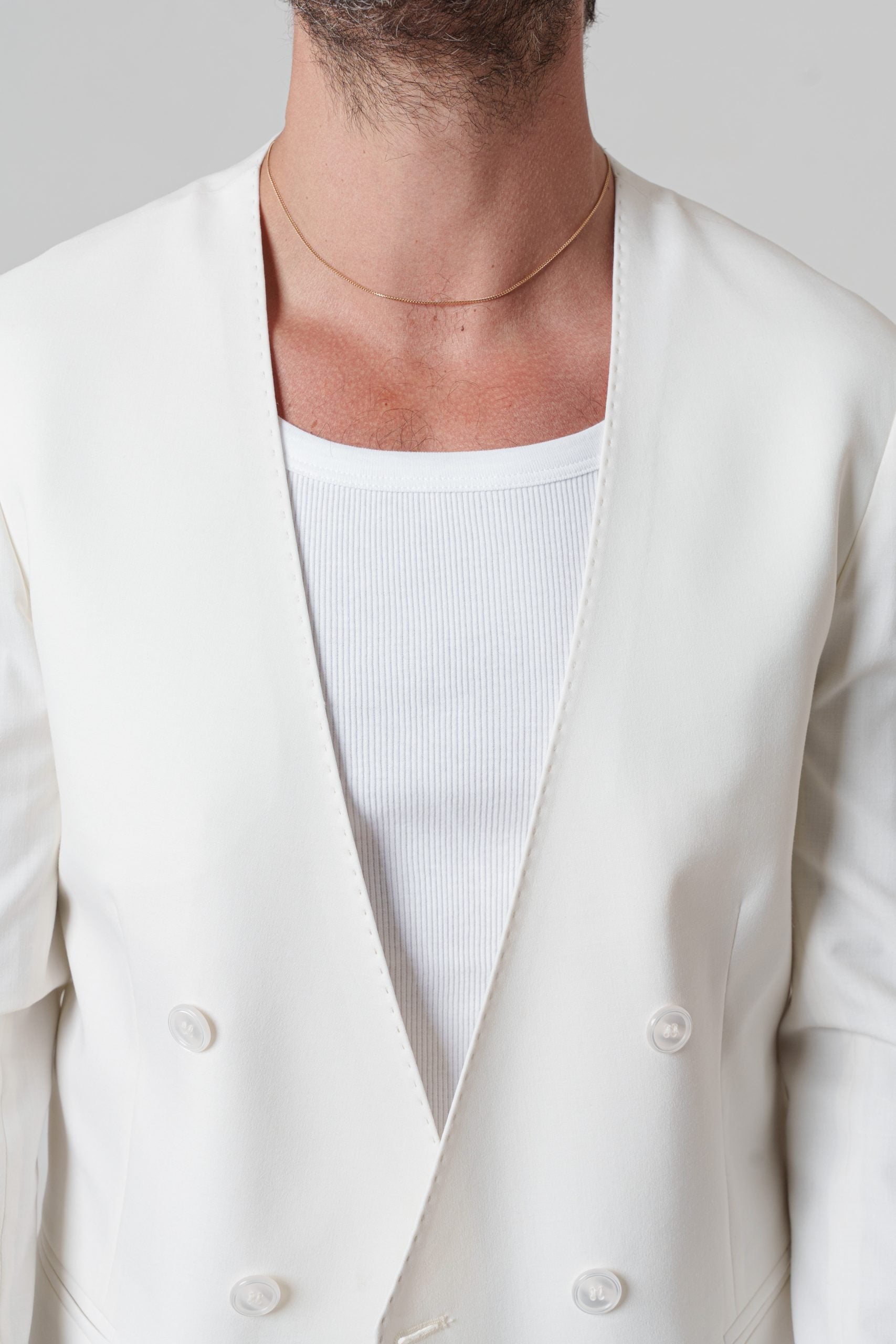 Giacca Blacket Bianco Opaco Mykonos