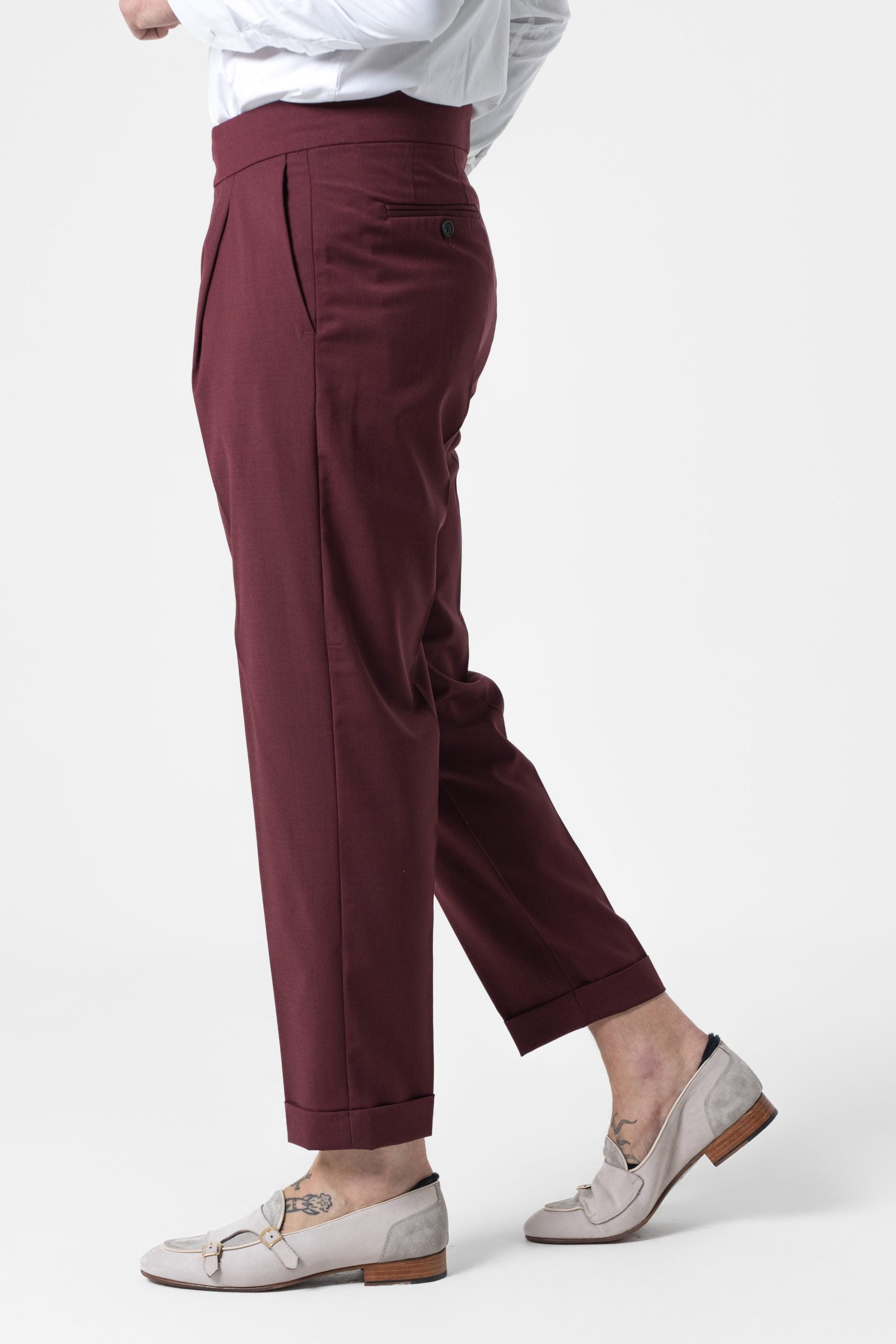 Pantalones bifurcados Amaranth Florence