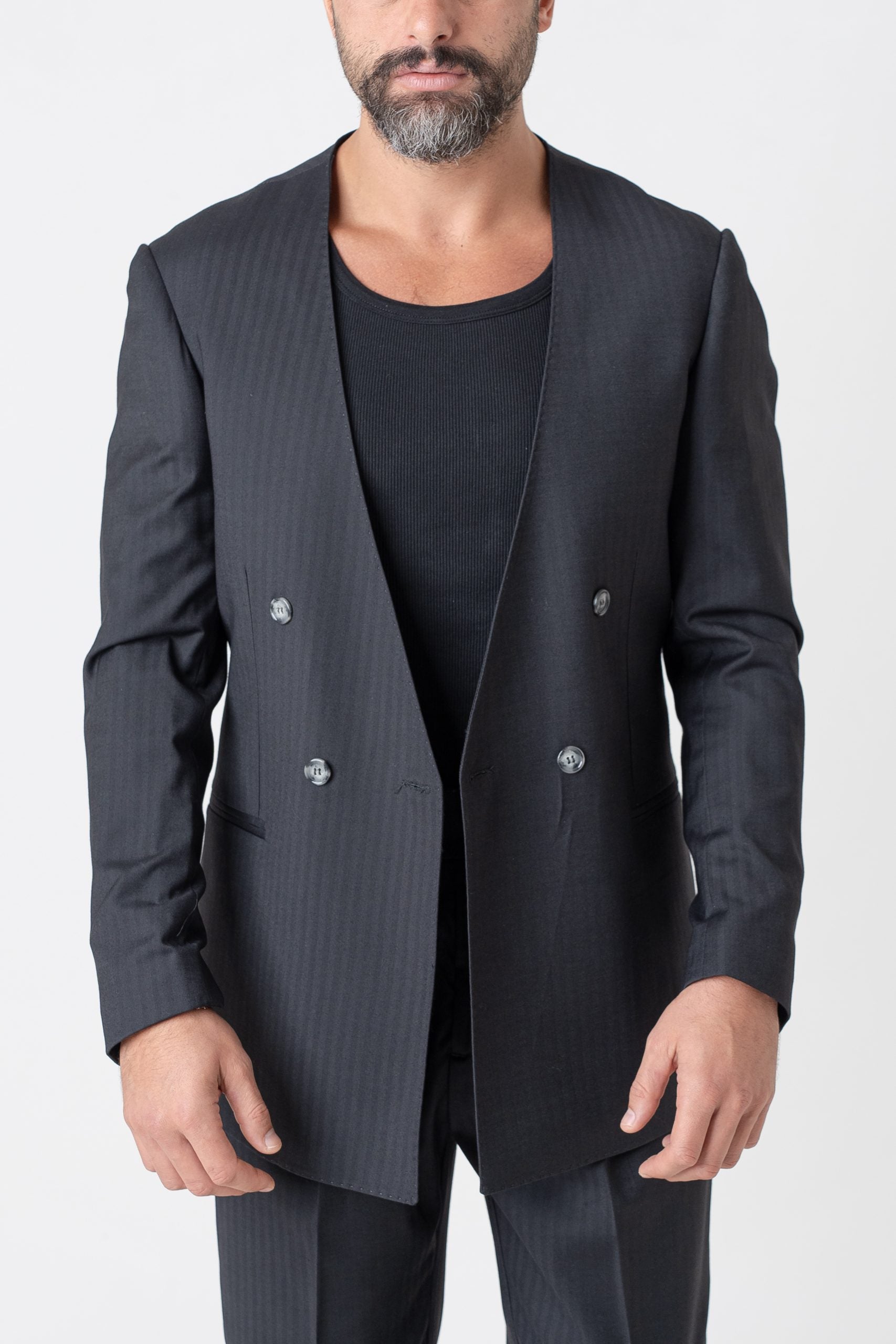 Giacca Blacket Nero Solaro Las Vegas