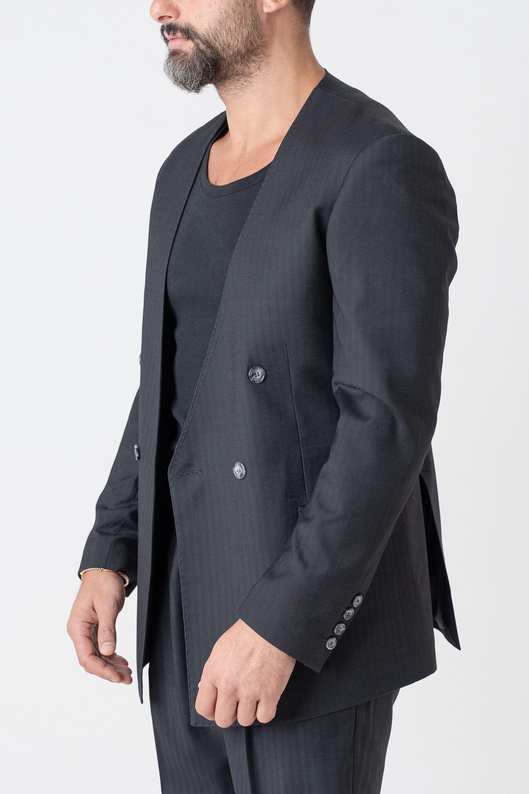 Giacca Blacket Nero Solaro Las Vegas