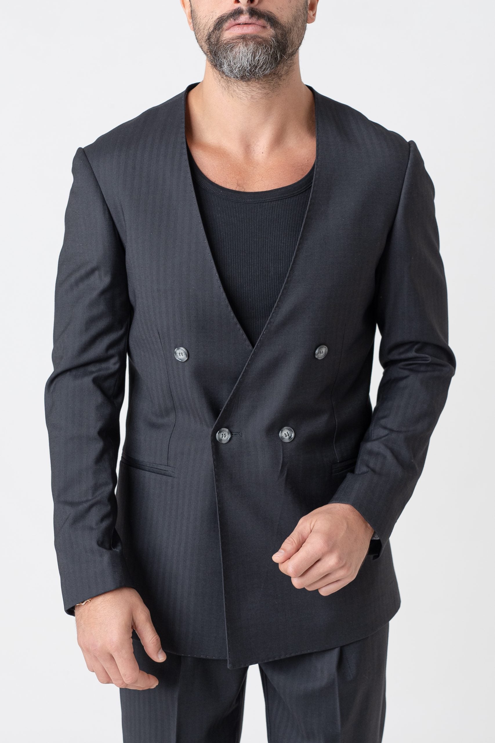 Giacca Blacket Nero Solaro Las Vegas