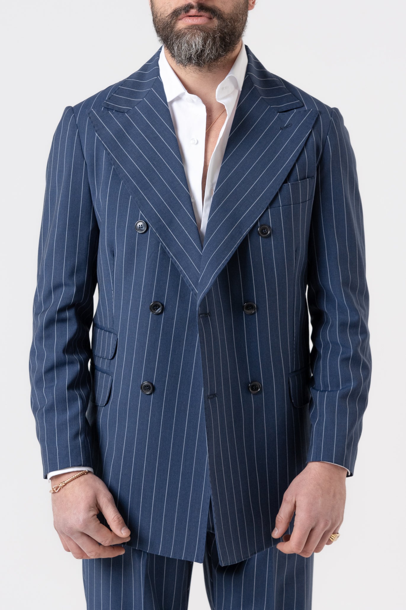 Giacca Socket Gessato Royal Forte dei Marmi