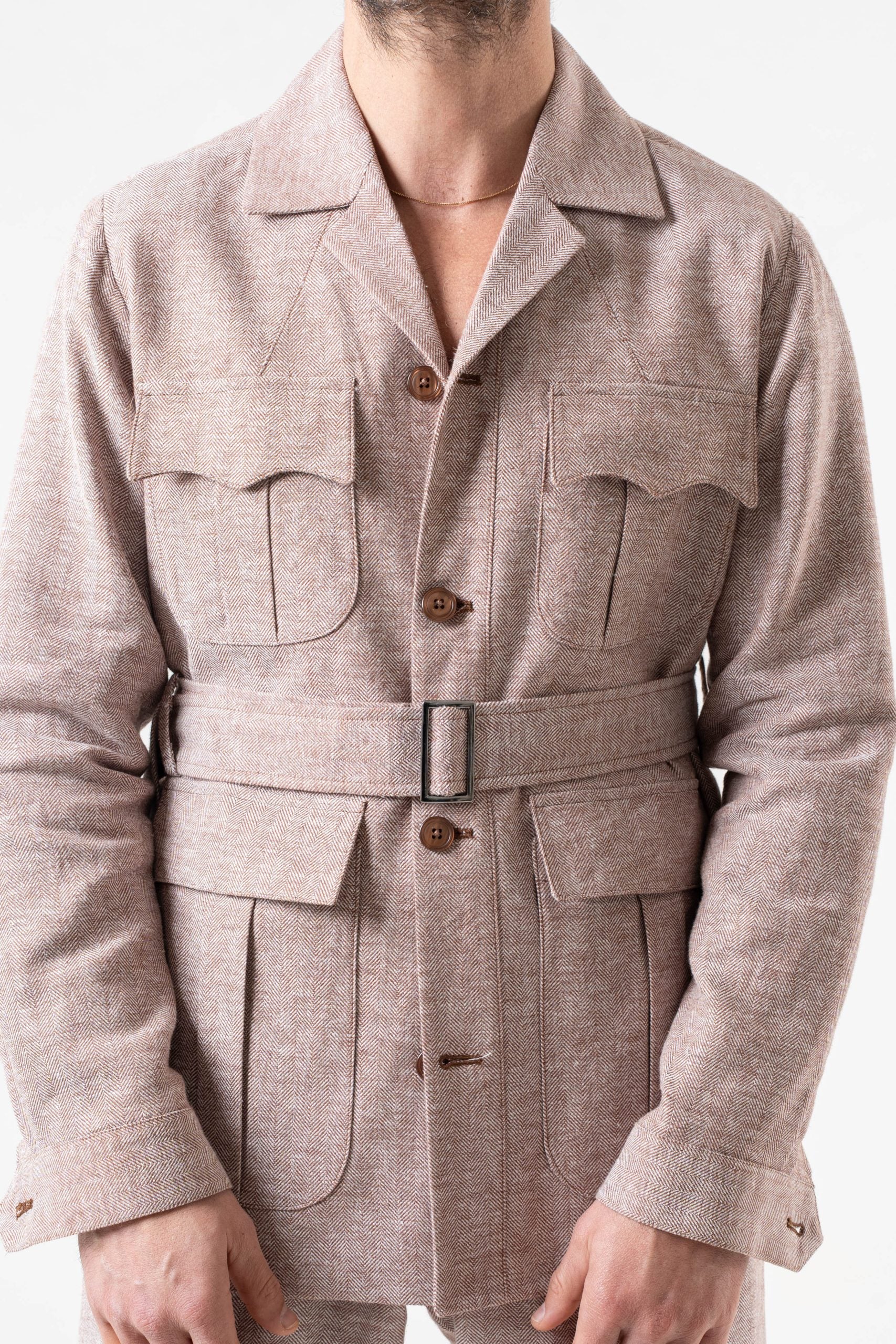 Saharan Herringbone Cocoa