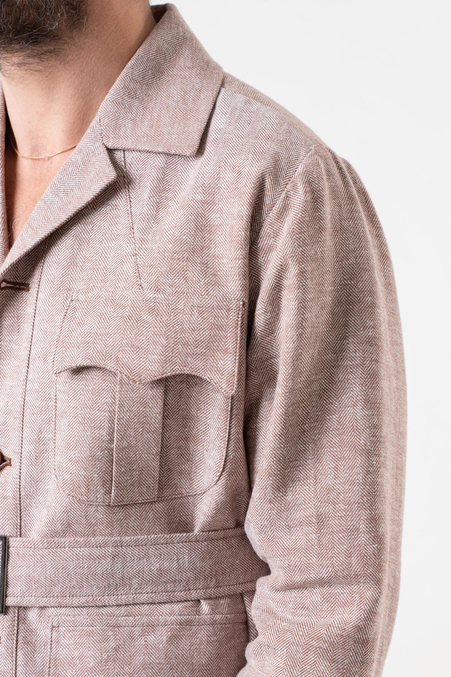 Saharan Herringbone Cocoa