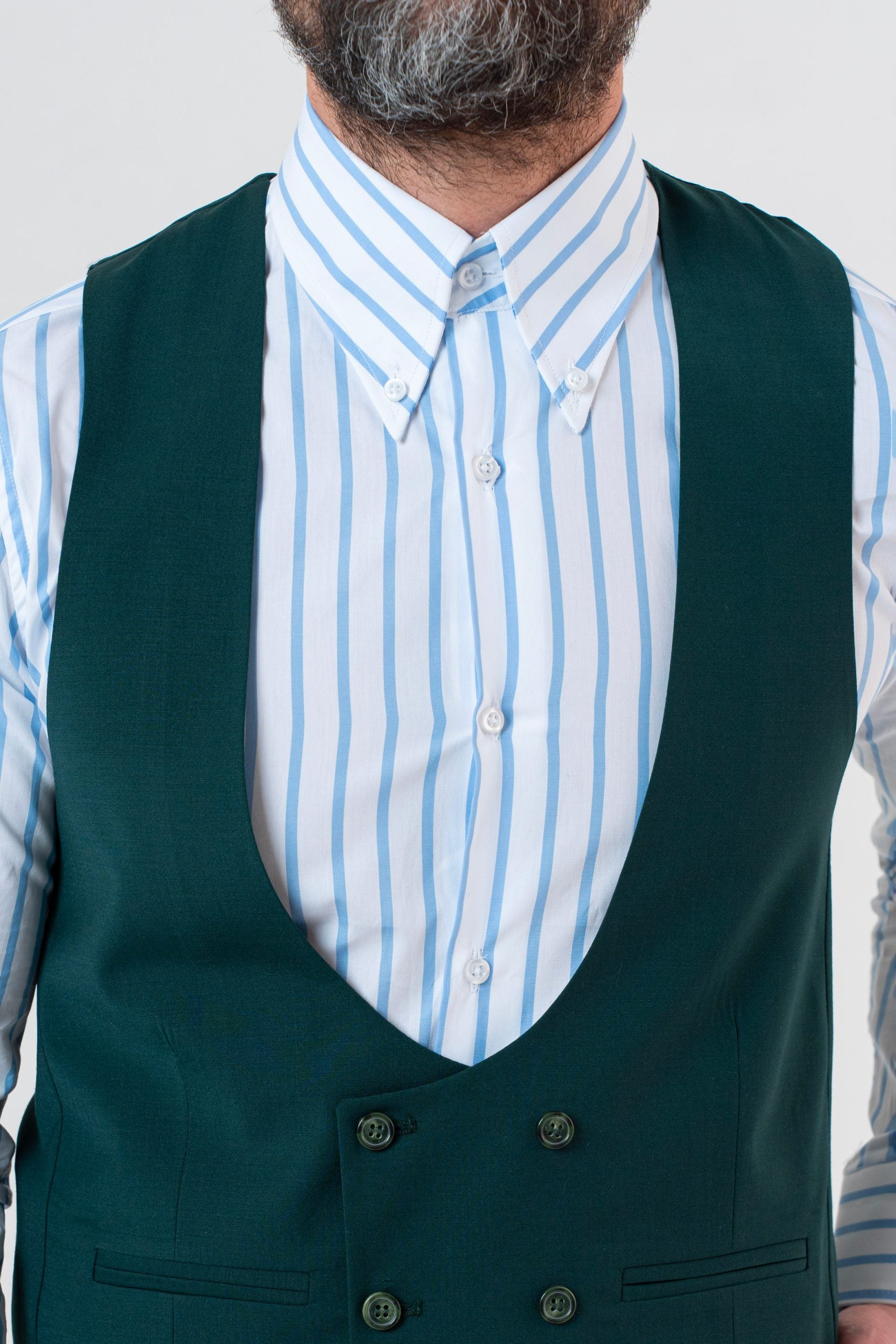 Panciotto Doppiopetto Verde Smeraldo Miami