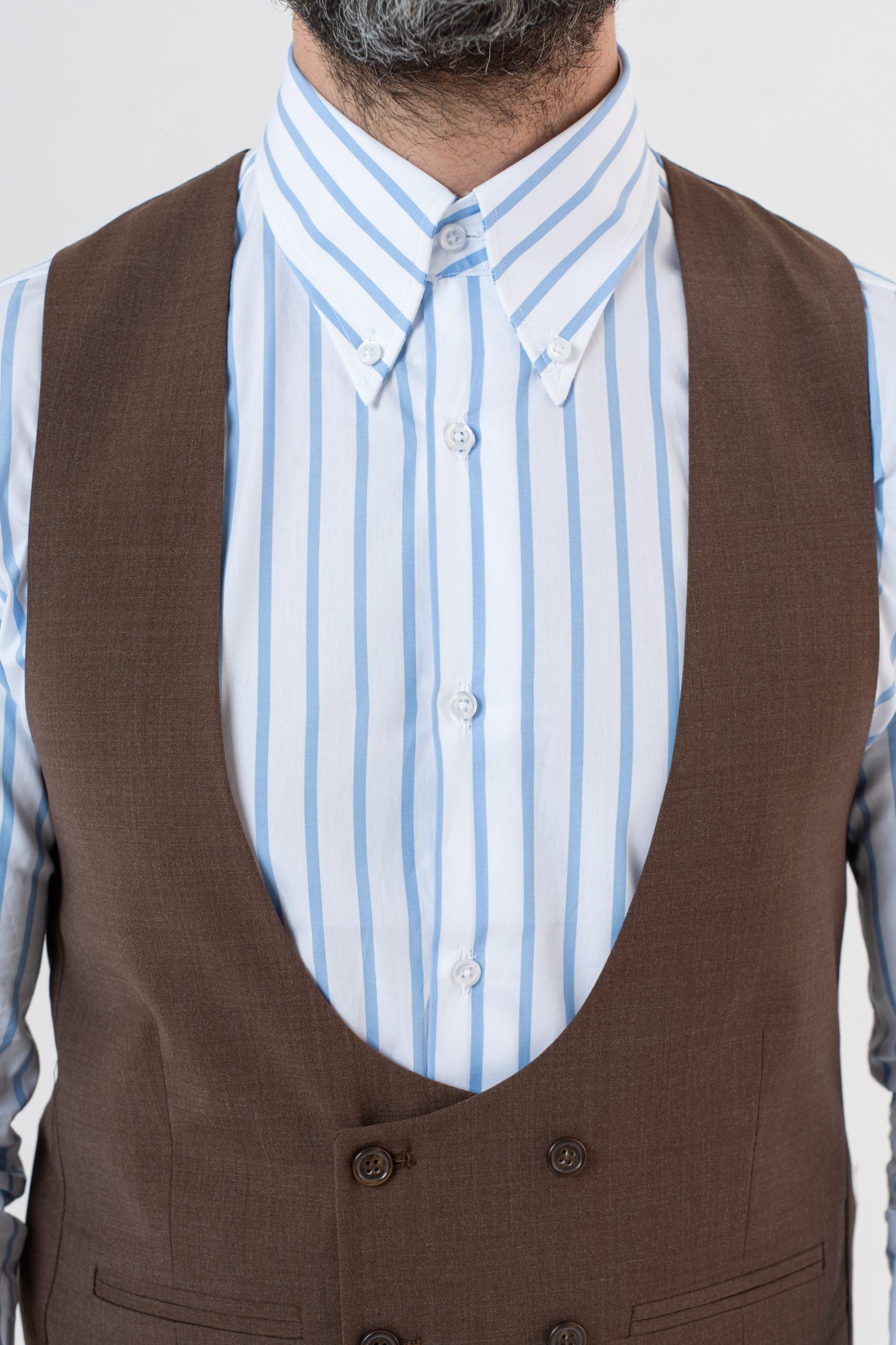 Panciotto Doppiopetto Moro Roma