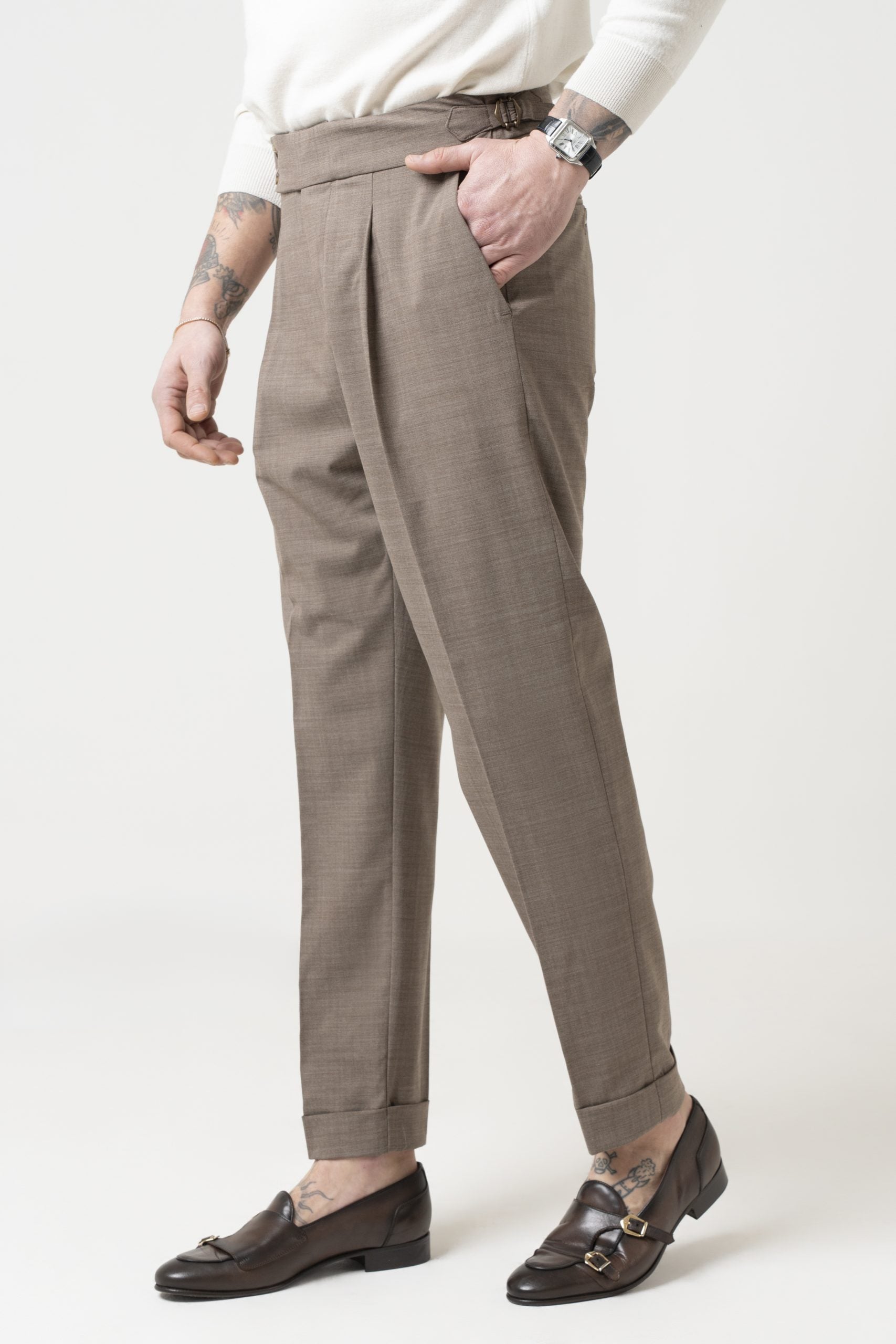 Vestido gris paloma Taormina