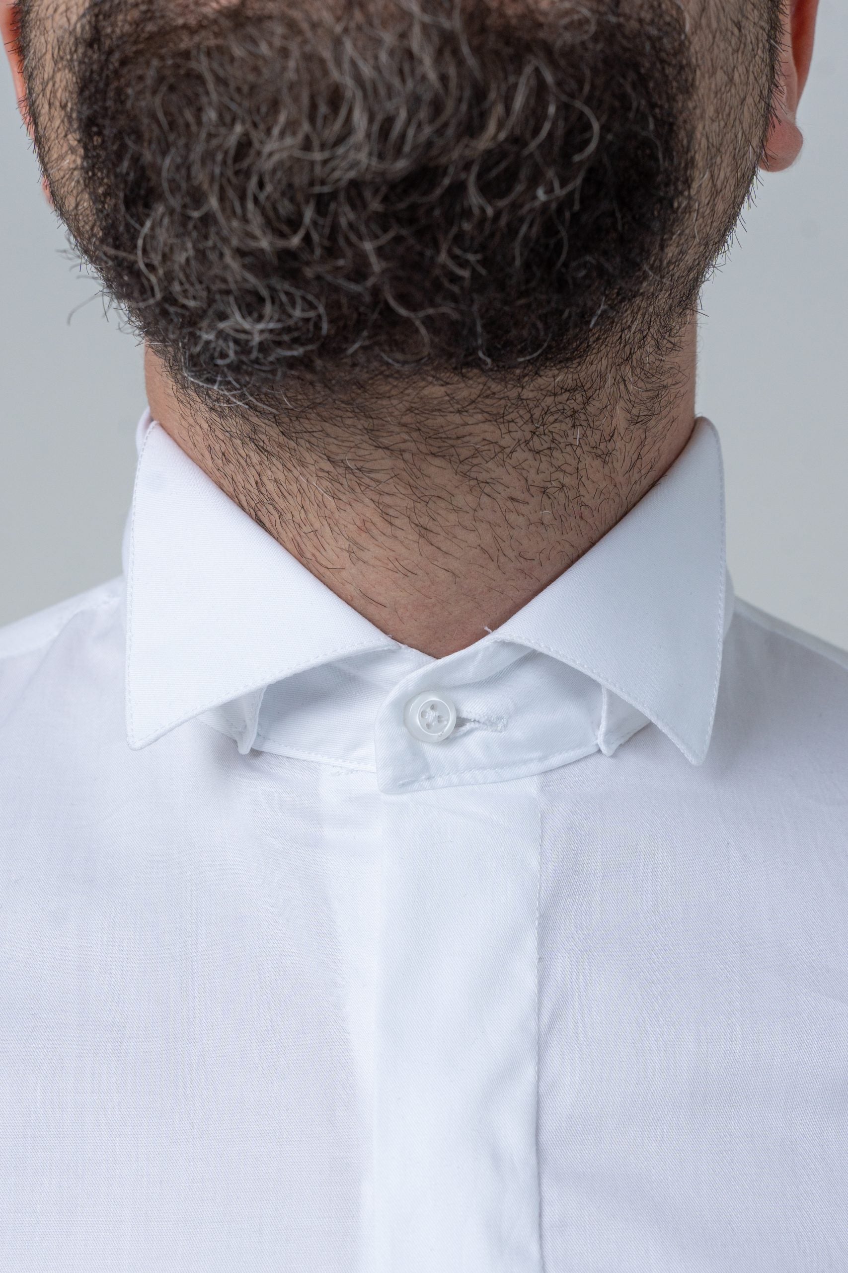 Camicia Collo Diplomatico Bianca