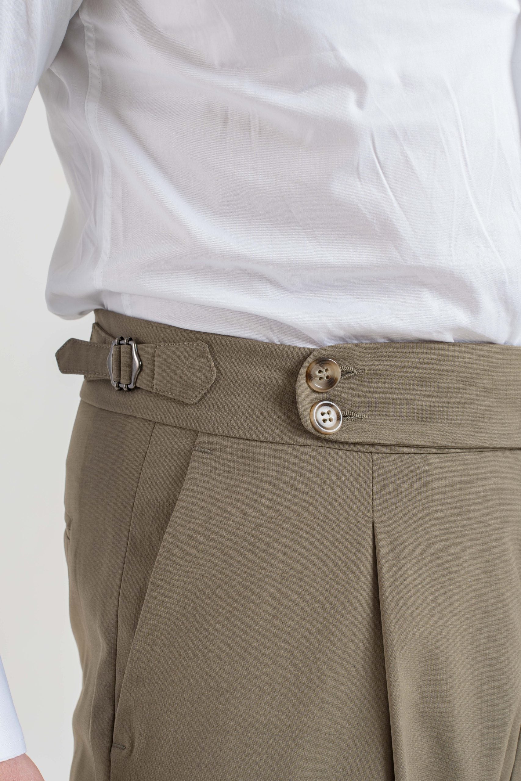 Pantalone con Bustino Tondo Kaki Nairobi