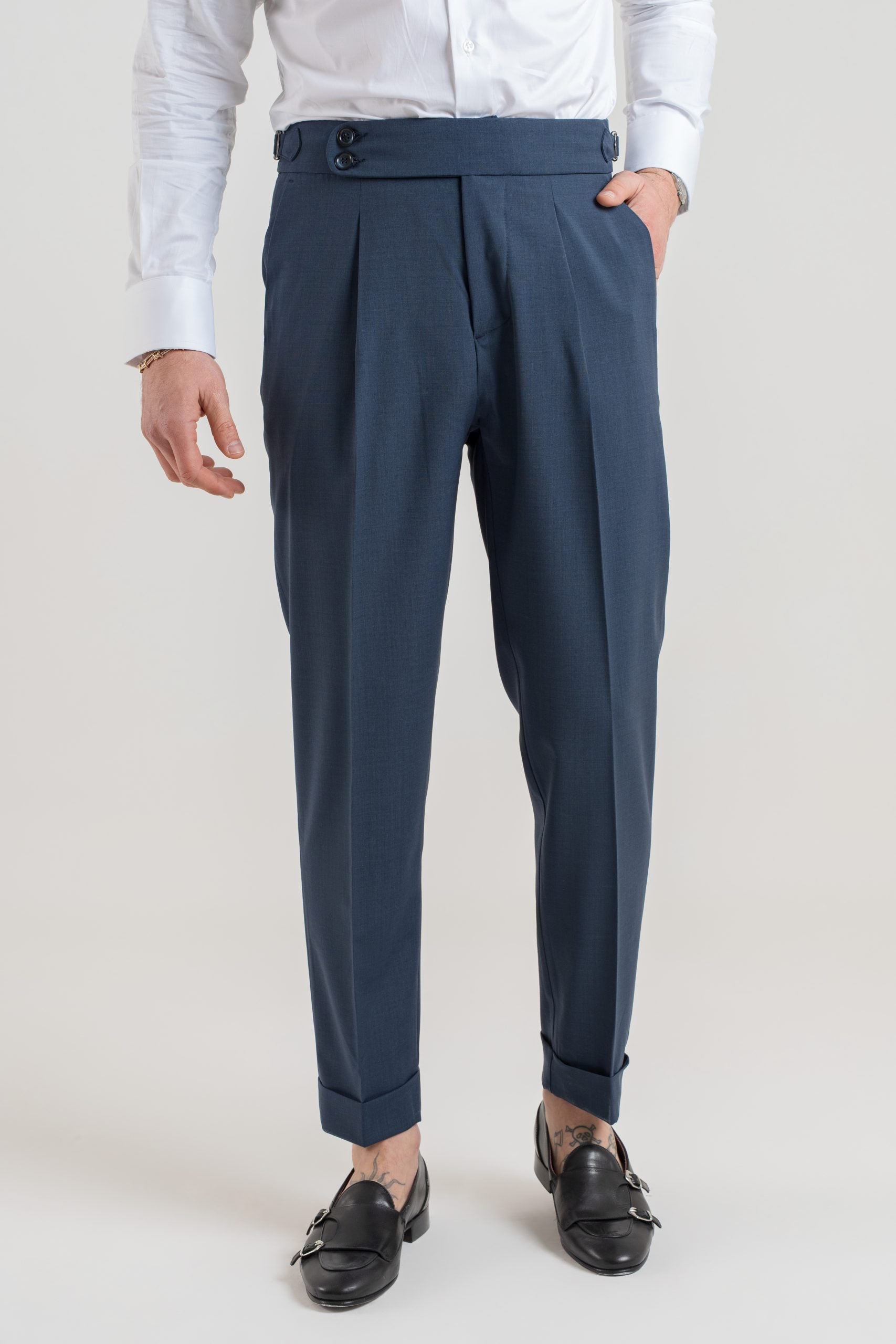 Vestido índigo de San Bartolomé