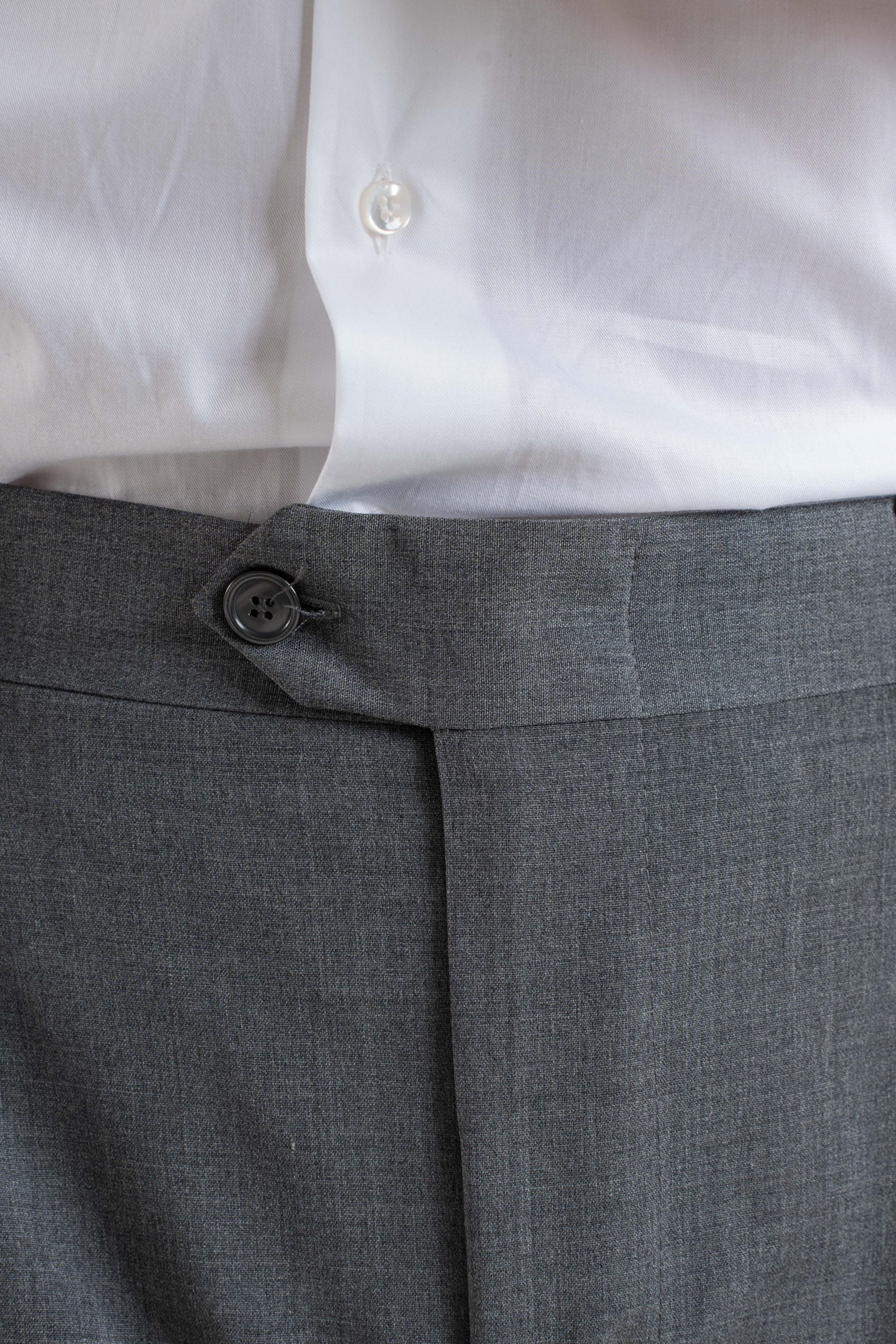 Pantalone Fondo Ampio con Passanti Piombo Copenaghen