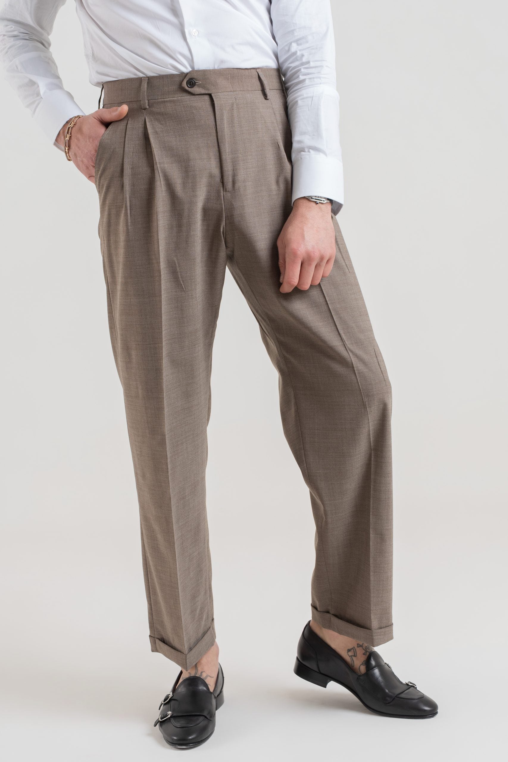 Vestido gris paloma Taormina