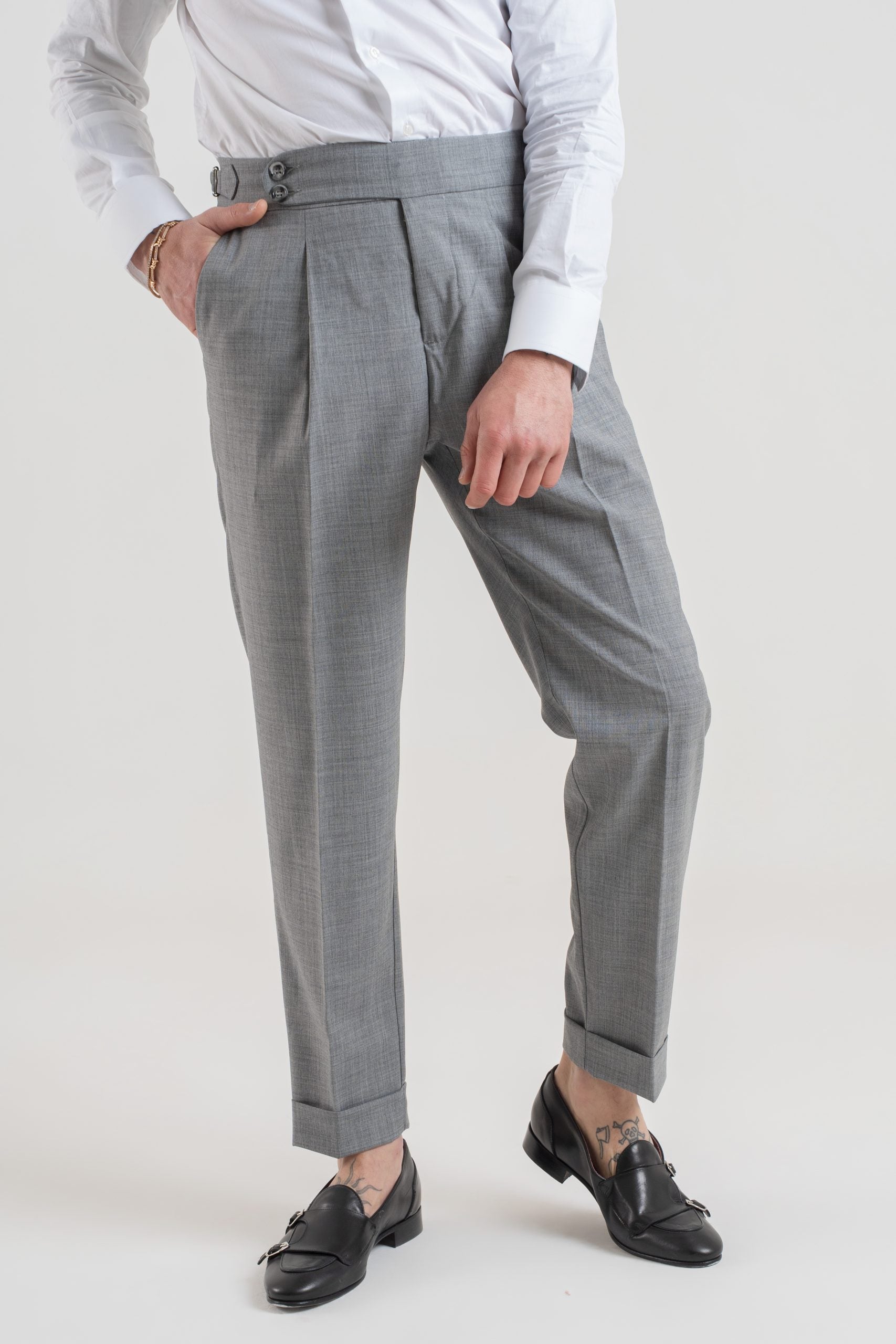 Abito Grigio Chiaro Wall Street