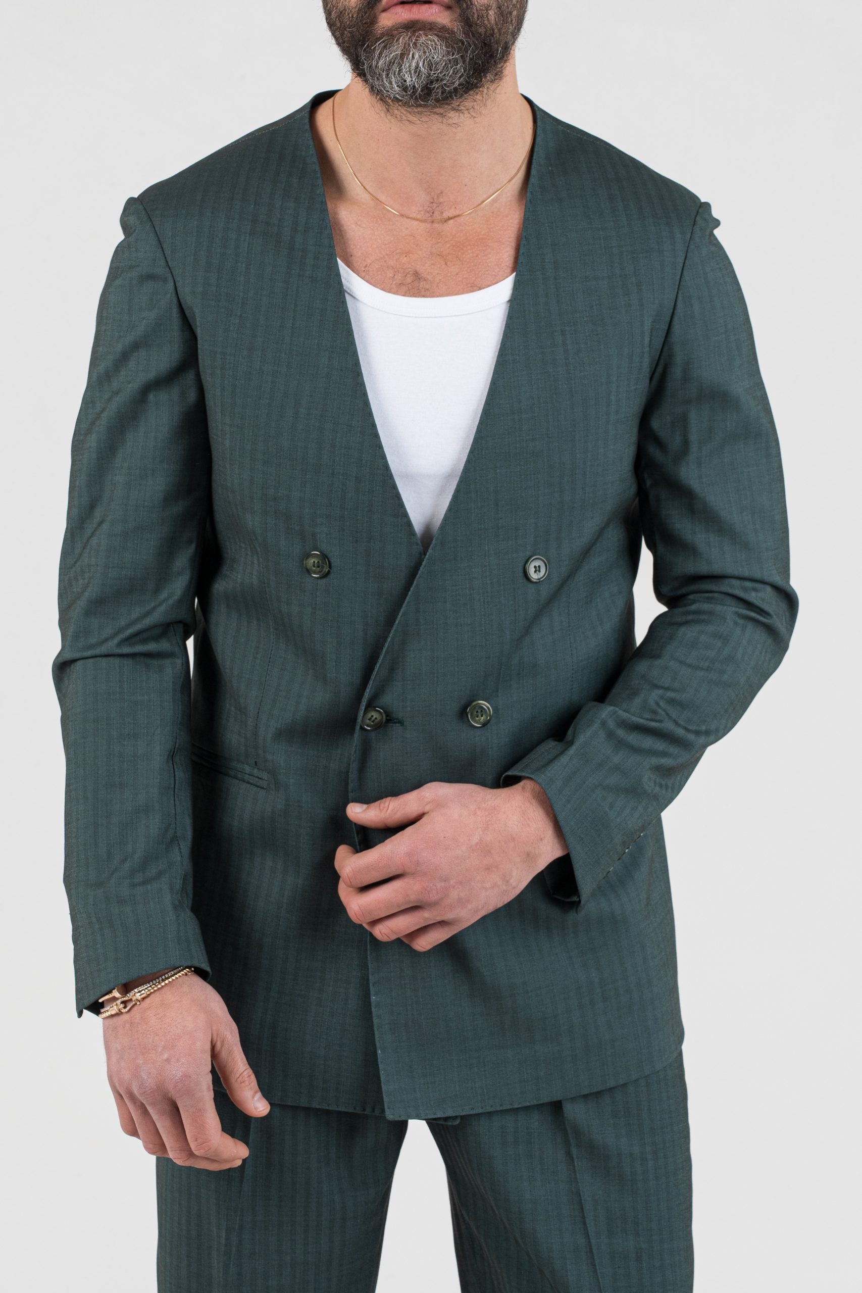 Giacca Blacket Verde Solaro Saint Tropez