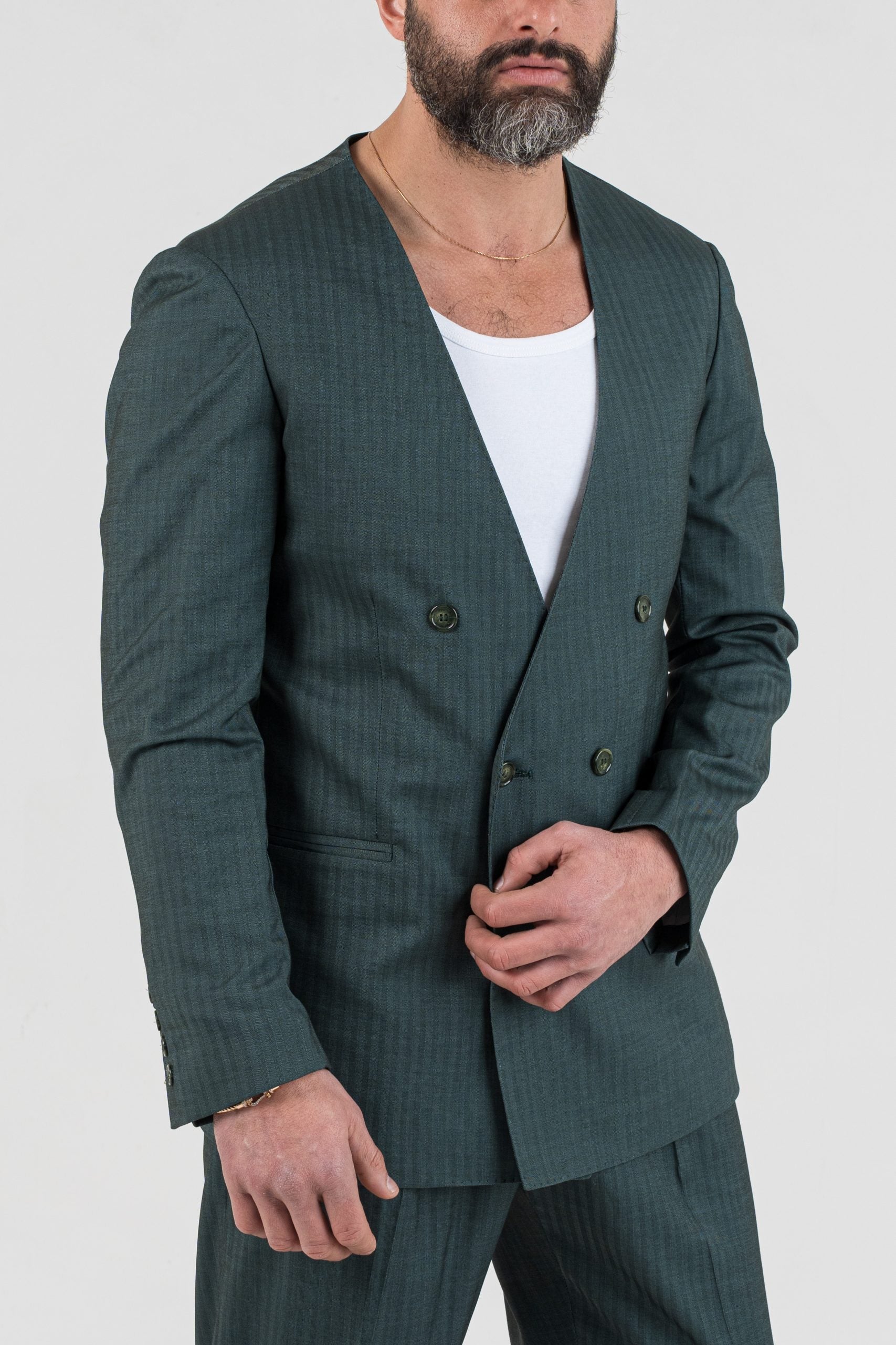 Giacca Blacket Verde Solaro Saint Tropez