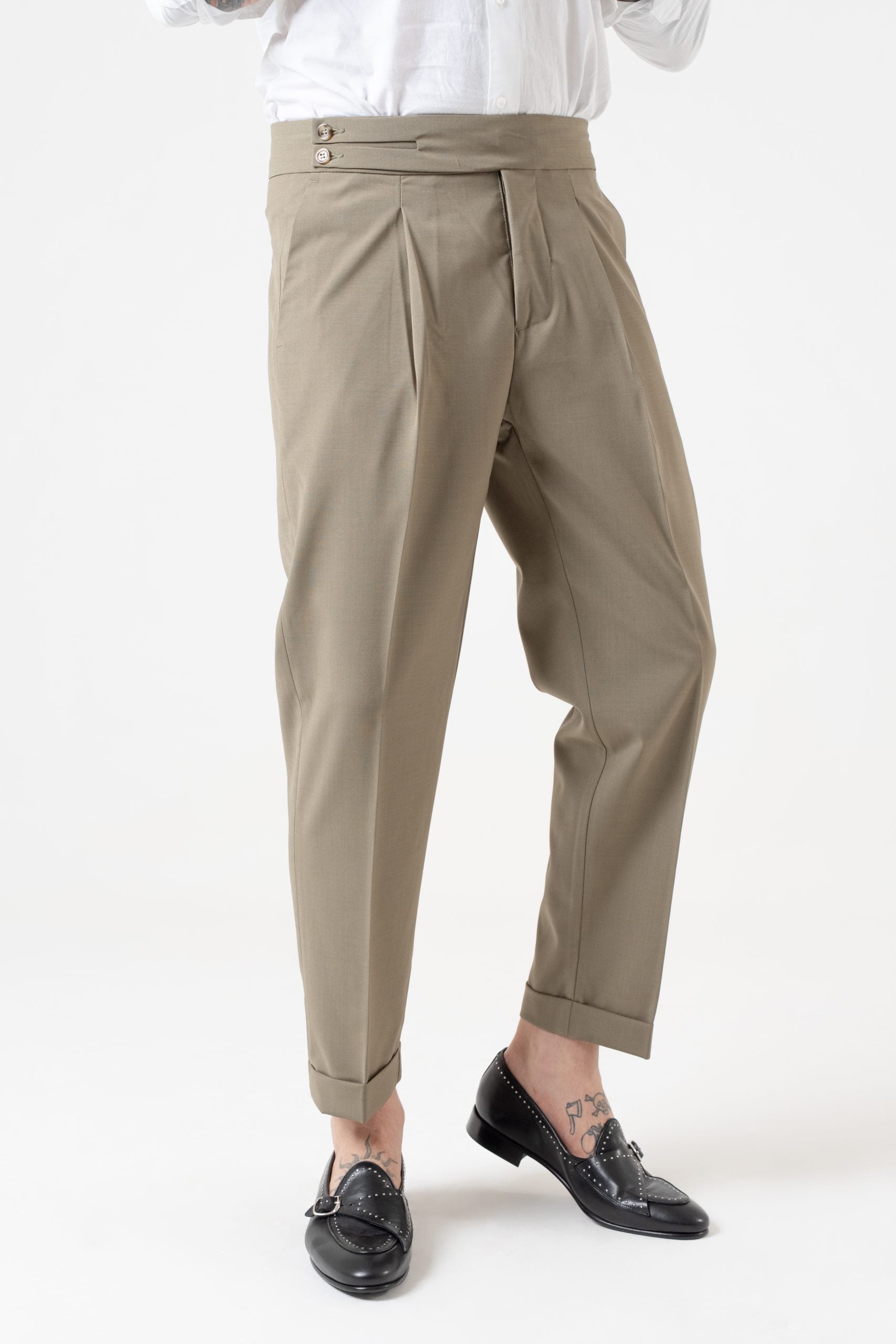 Pantalone Biforcato Kaki Nairobi