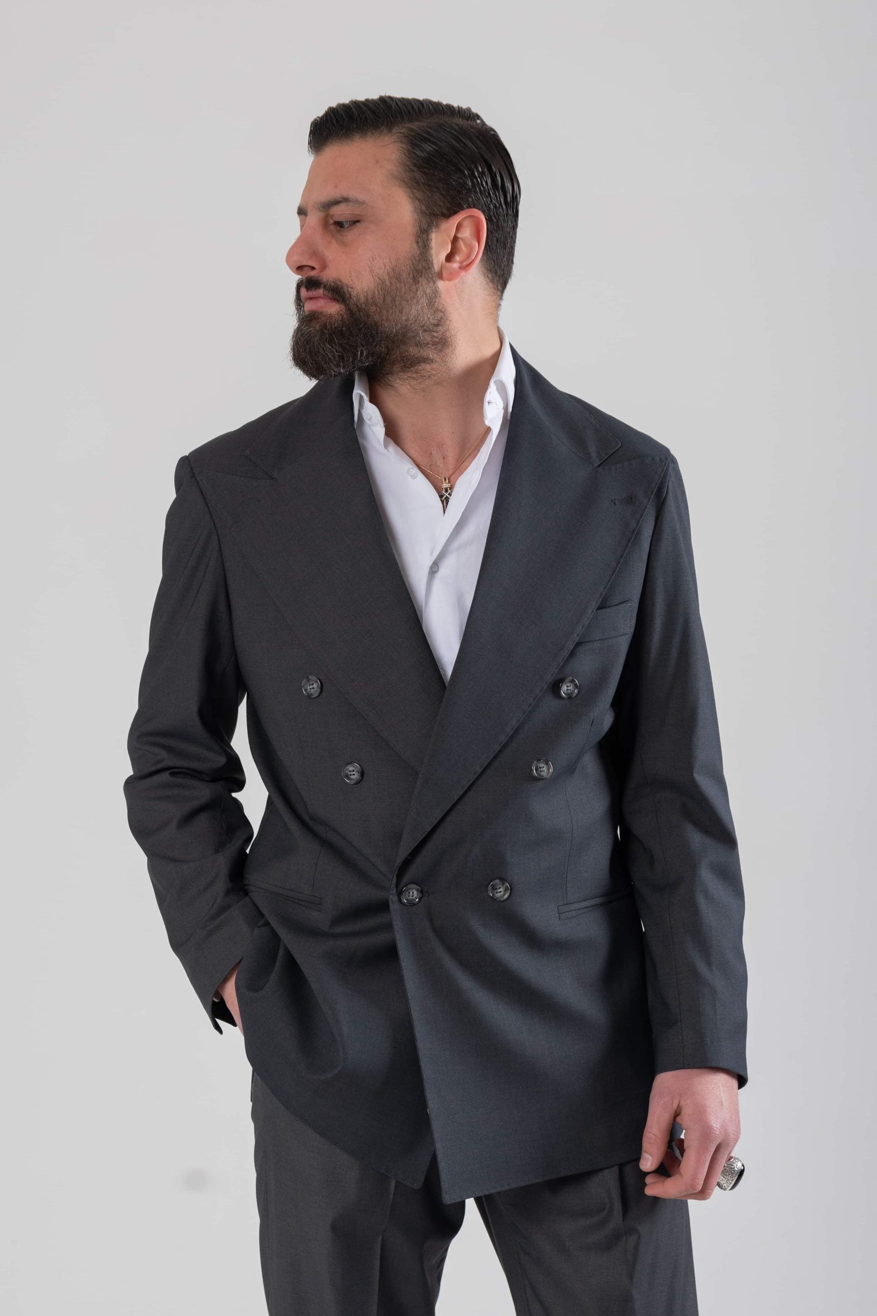 Giacca Jocket Grigio Scuro Chicago