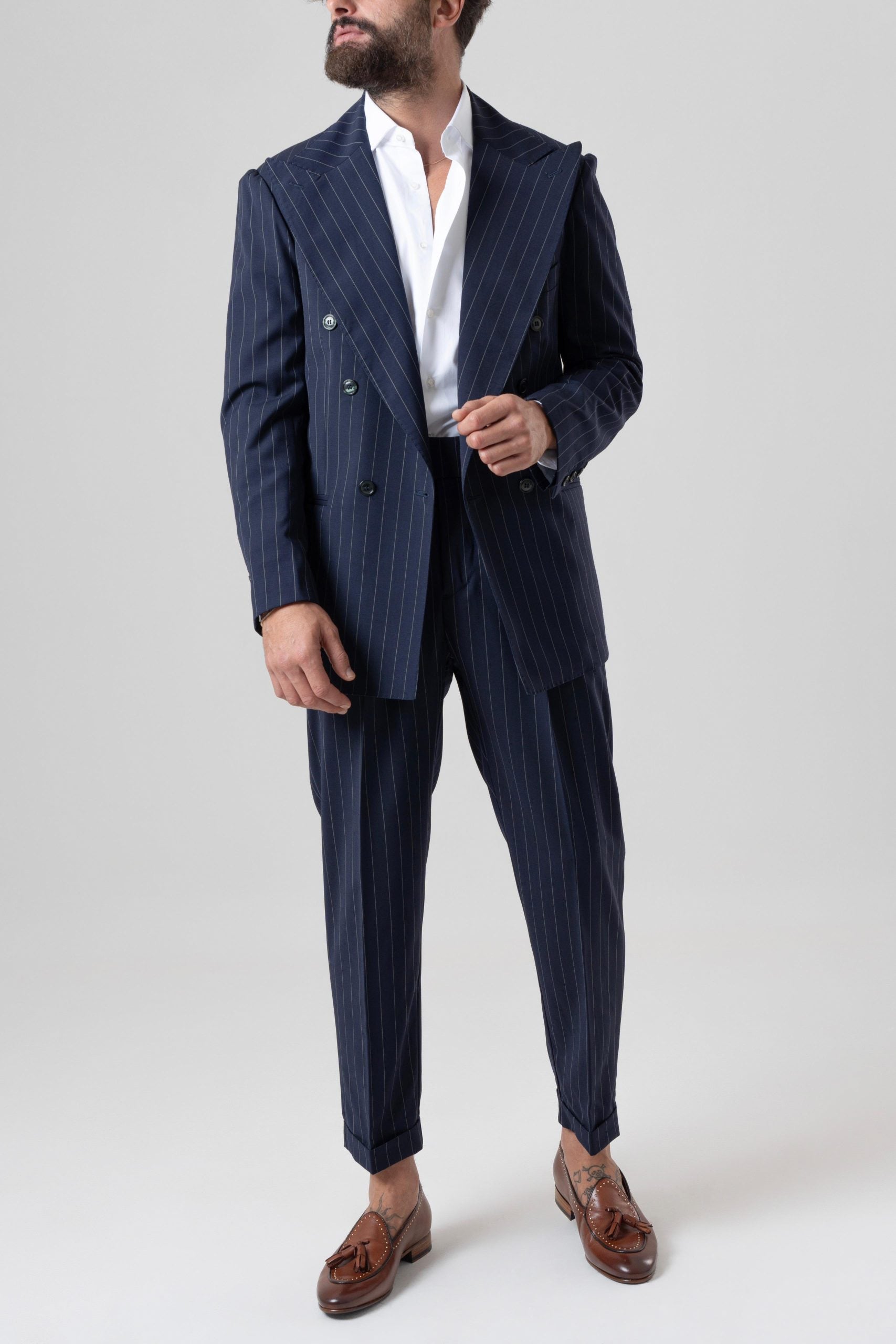 Abito Blu Riga Verde Riva