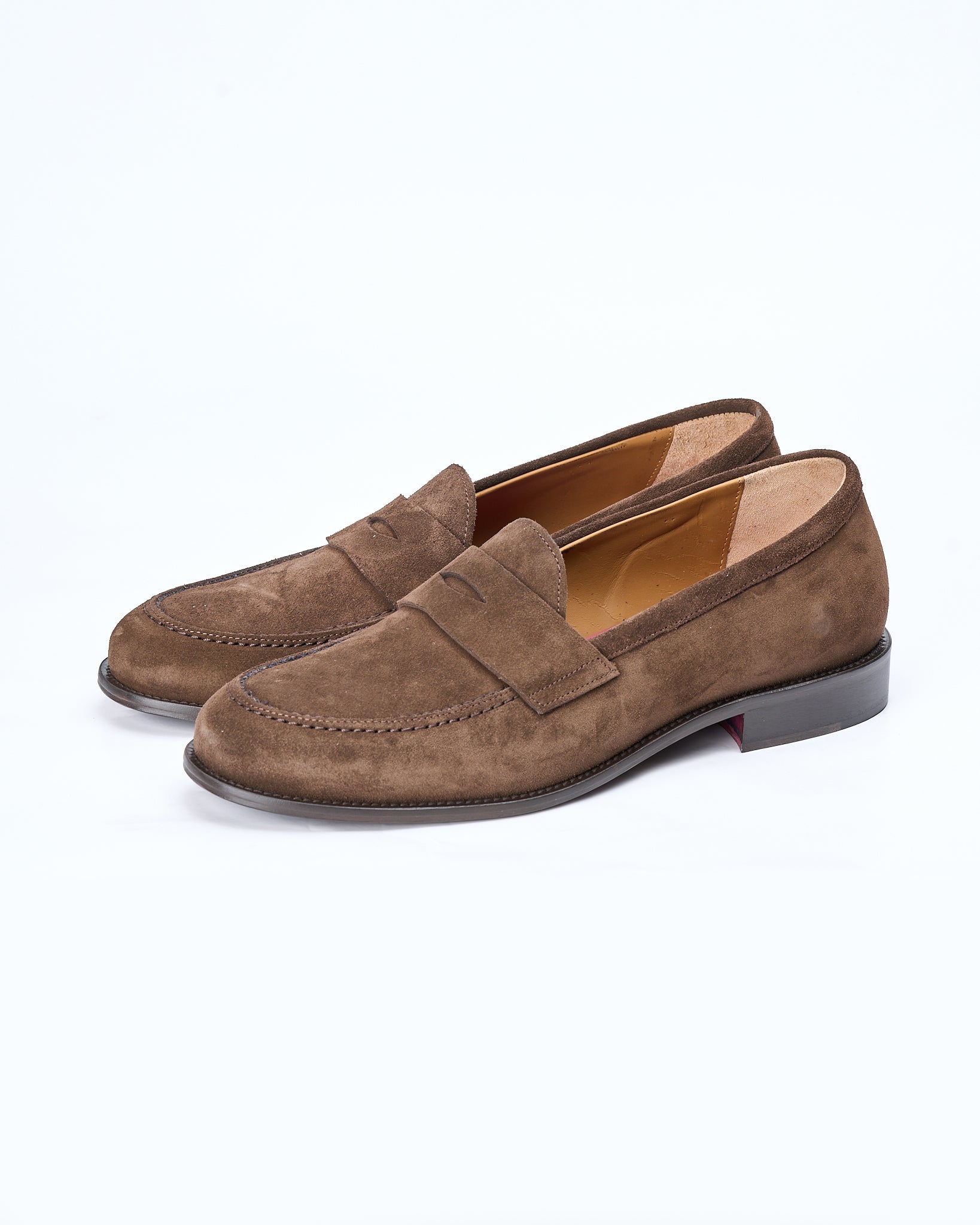 Penny Loafer Seude Marrone