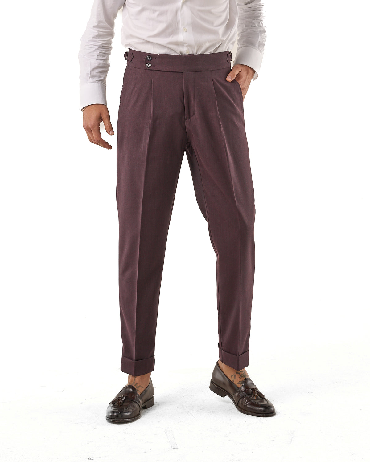 Pantalones Amaranth Florence con corpiño redondo
