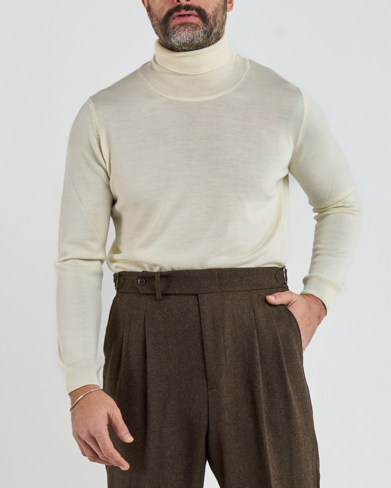 Dolcevita 100% Lana Merinos Panna