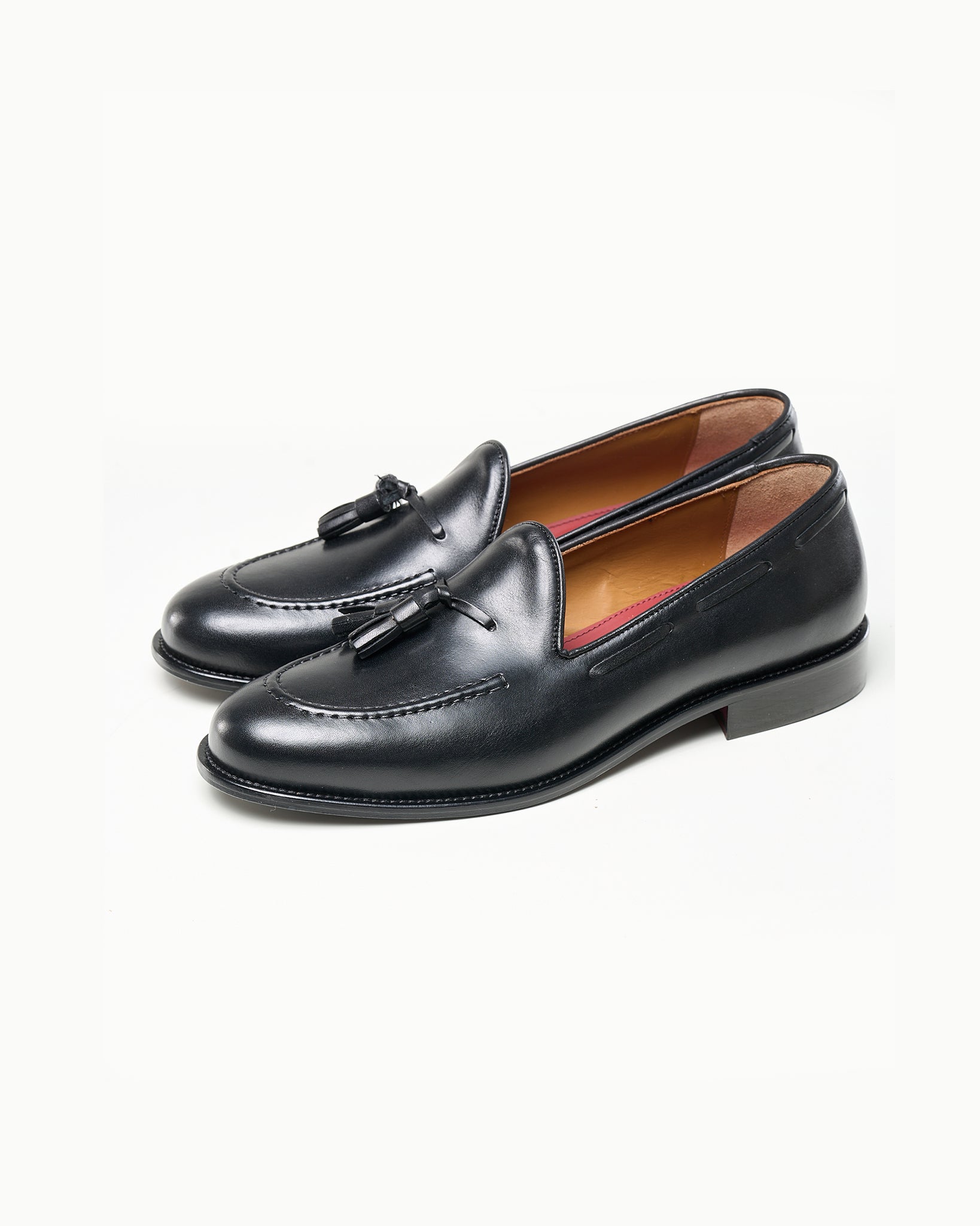 Tassel Loafer in Pelle Nero