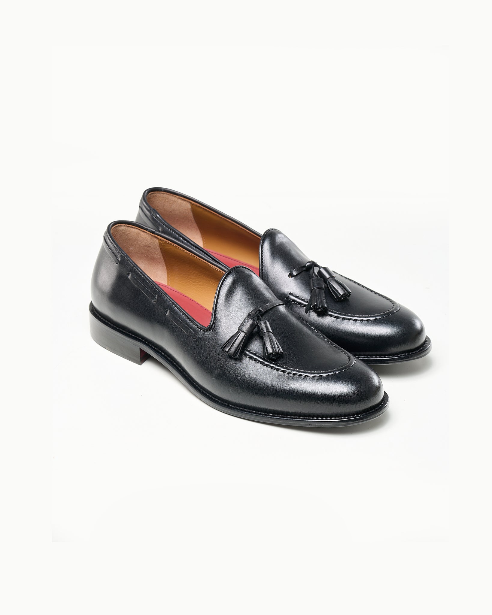 Tassel Loafer in Pelle Nero