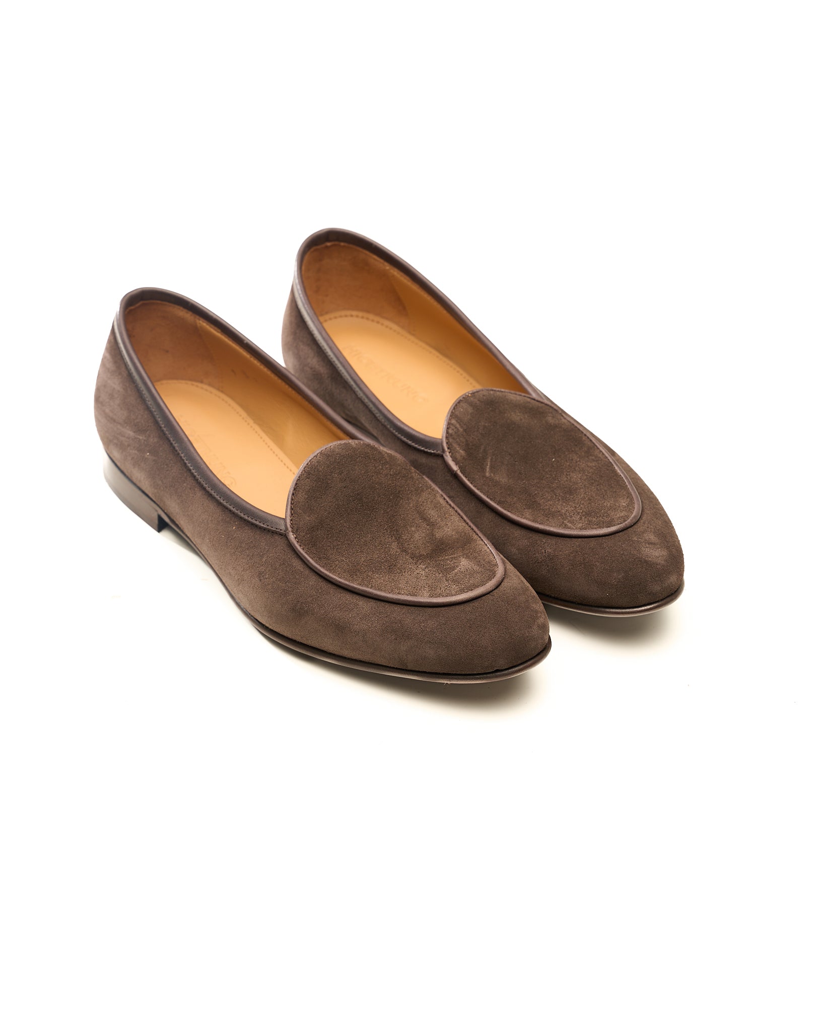 Loafer in Pelle Scamosciata Testa di Moro