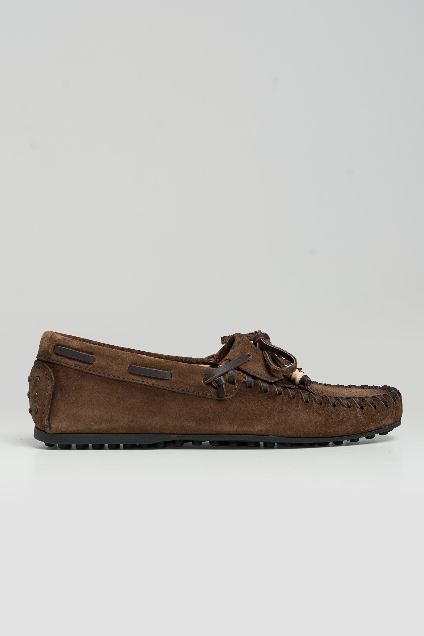 Mocassino Scamosciato da Barca Avana