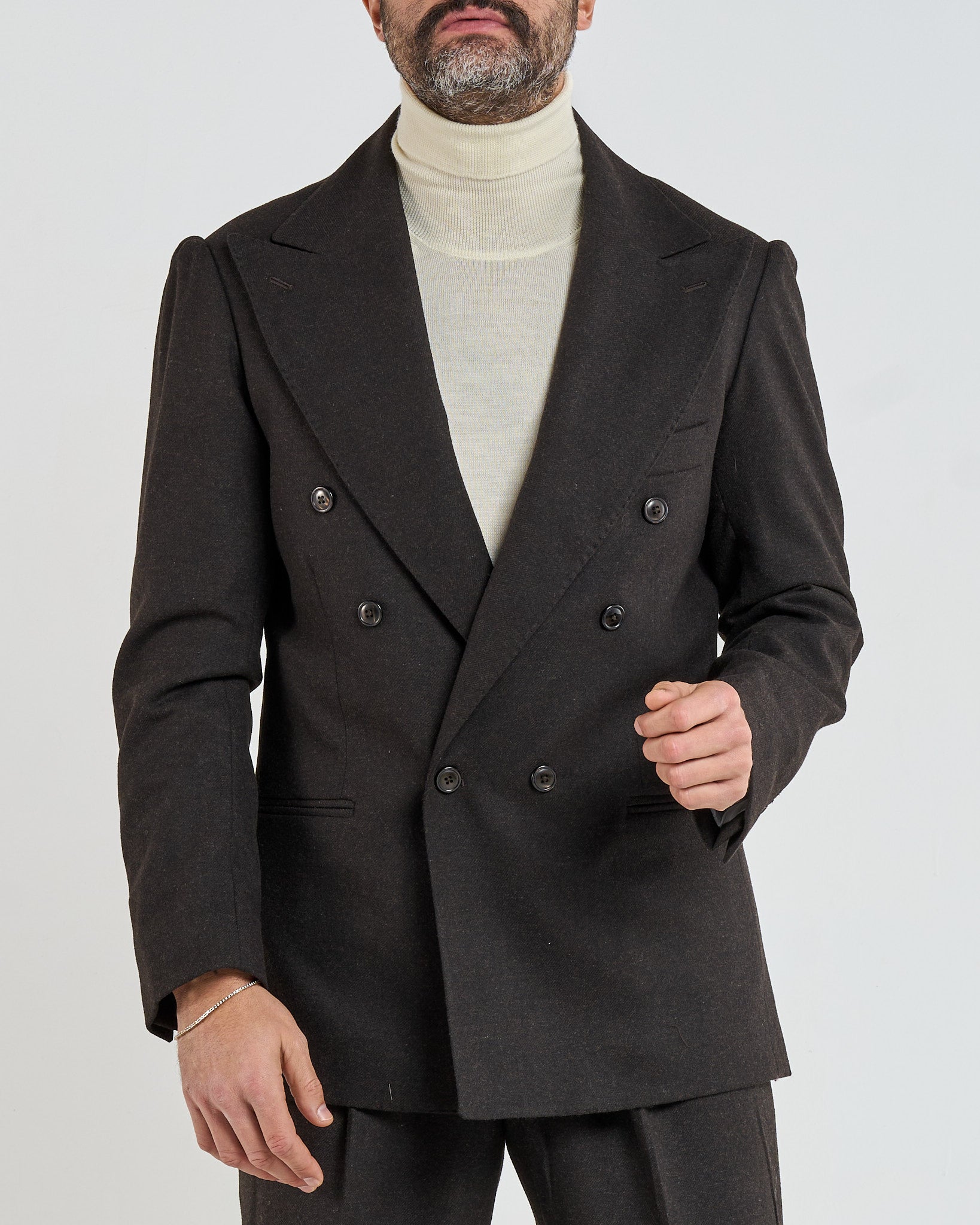 Abito in Flanella Moro Courchevel