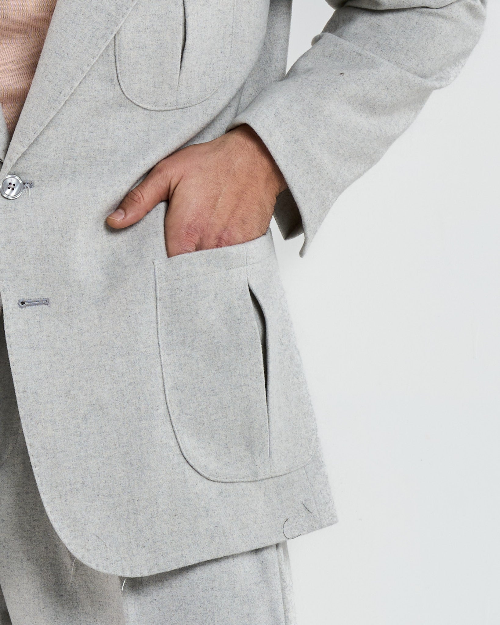 Abito in Flanella Grigio Chamonix