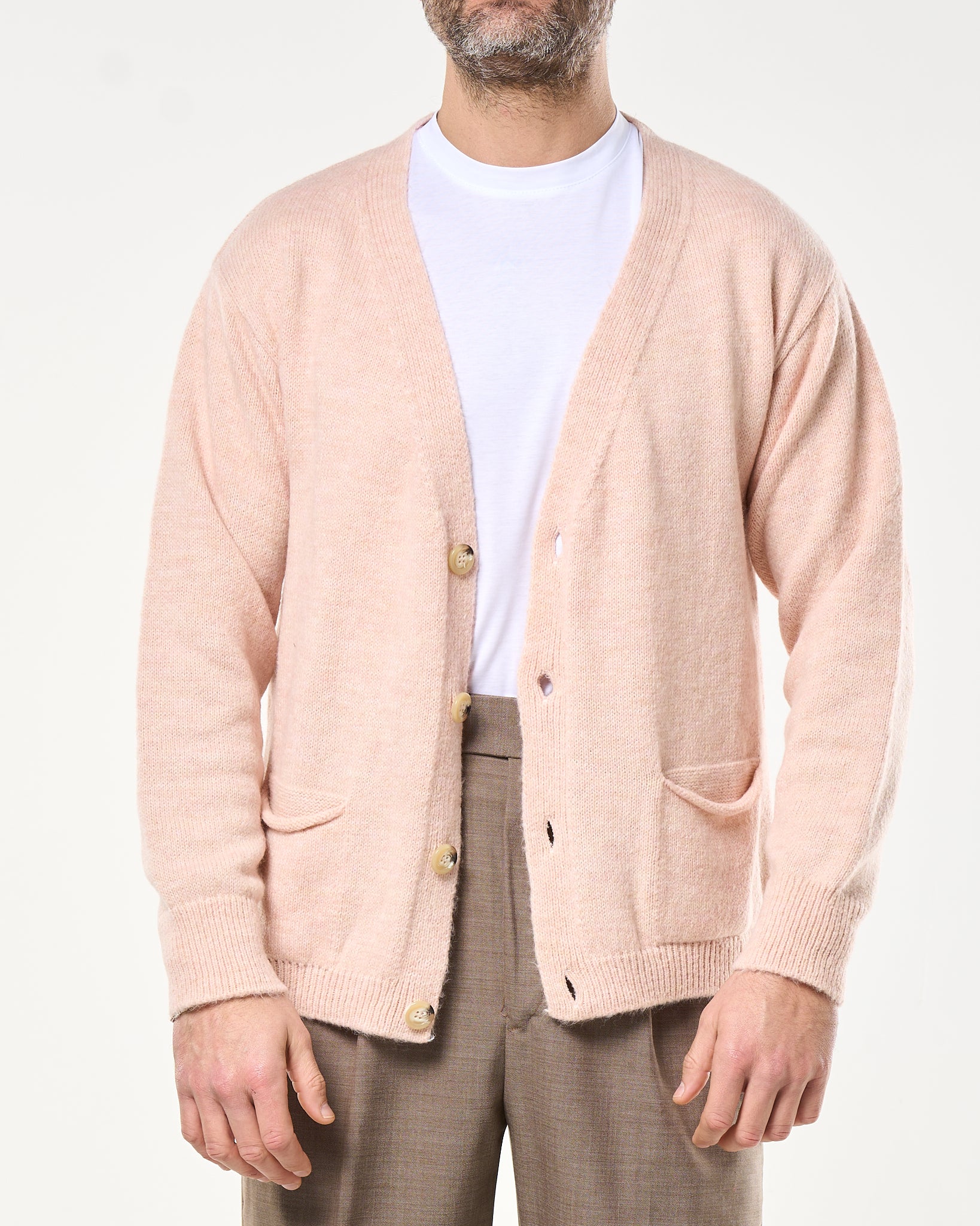 Cardigan Relax Knit Rosino