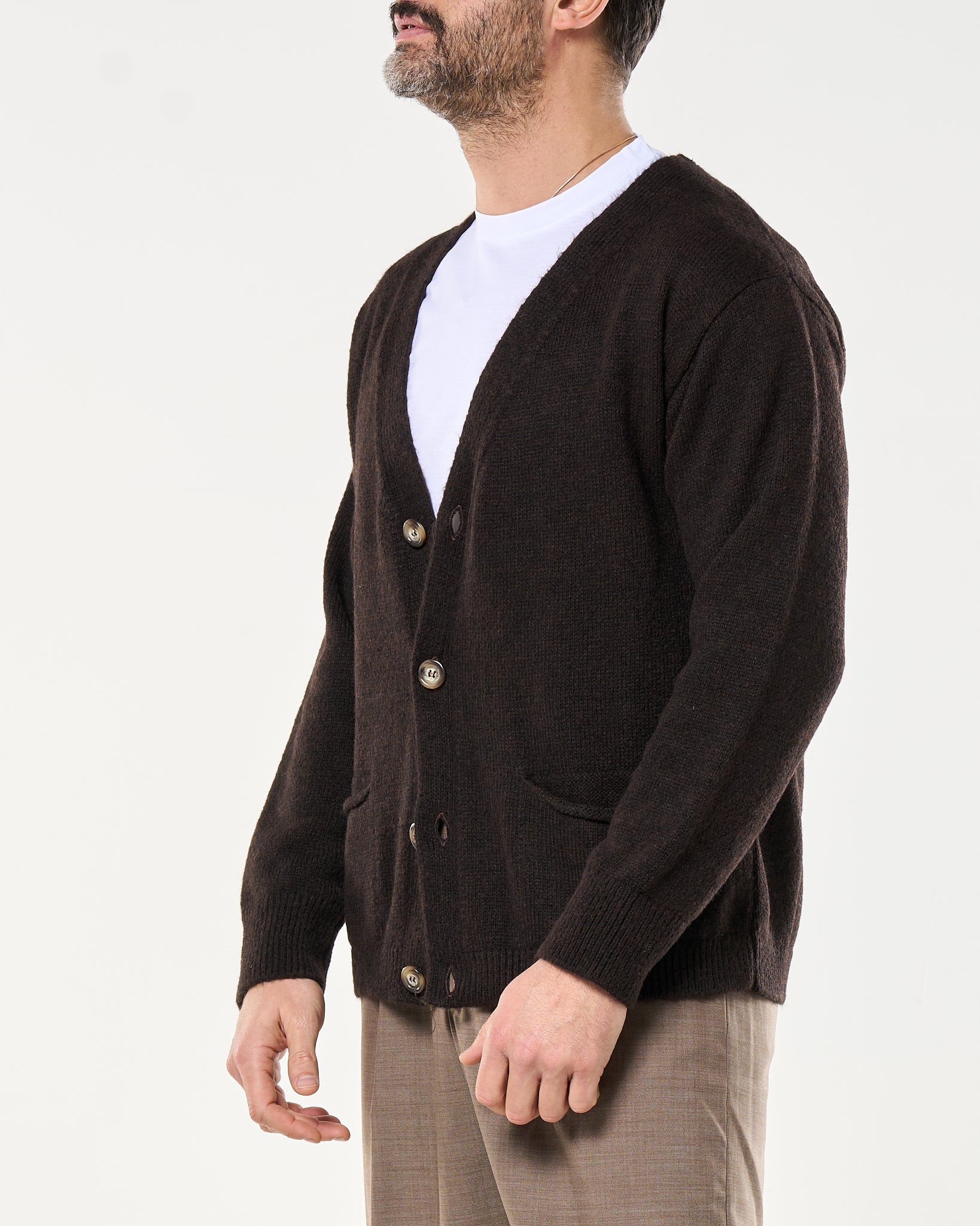Cardigan Relax Knit Testa di Moro